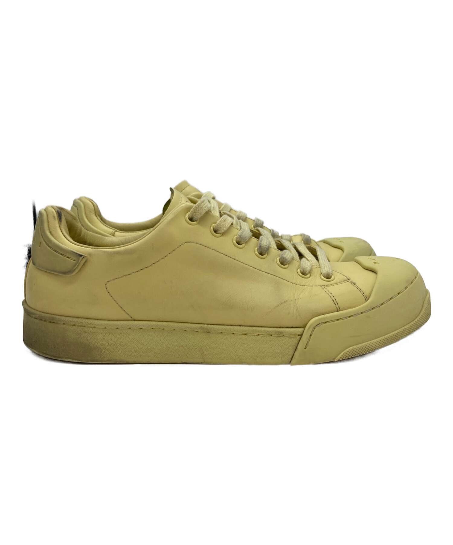 中古・古着通販】MARNI (マルニ) ローカットスニーカー イエロー 