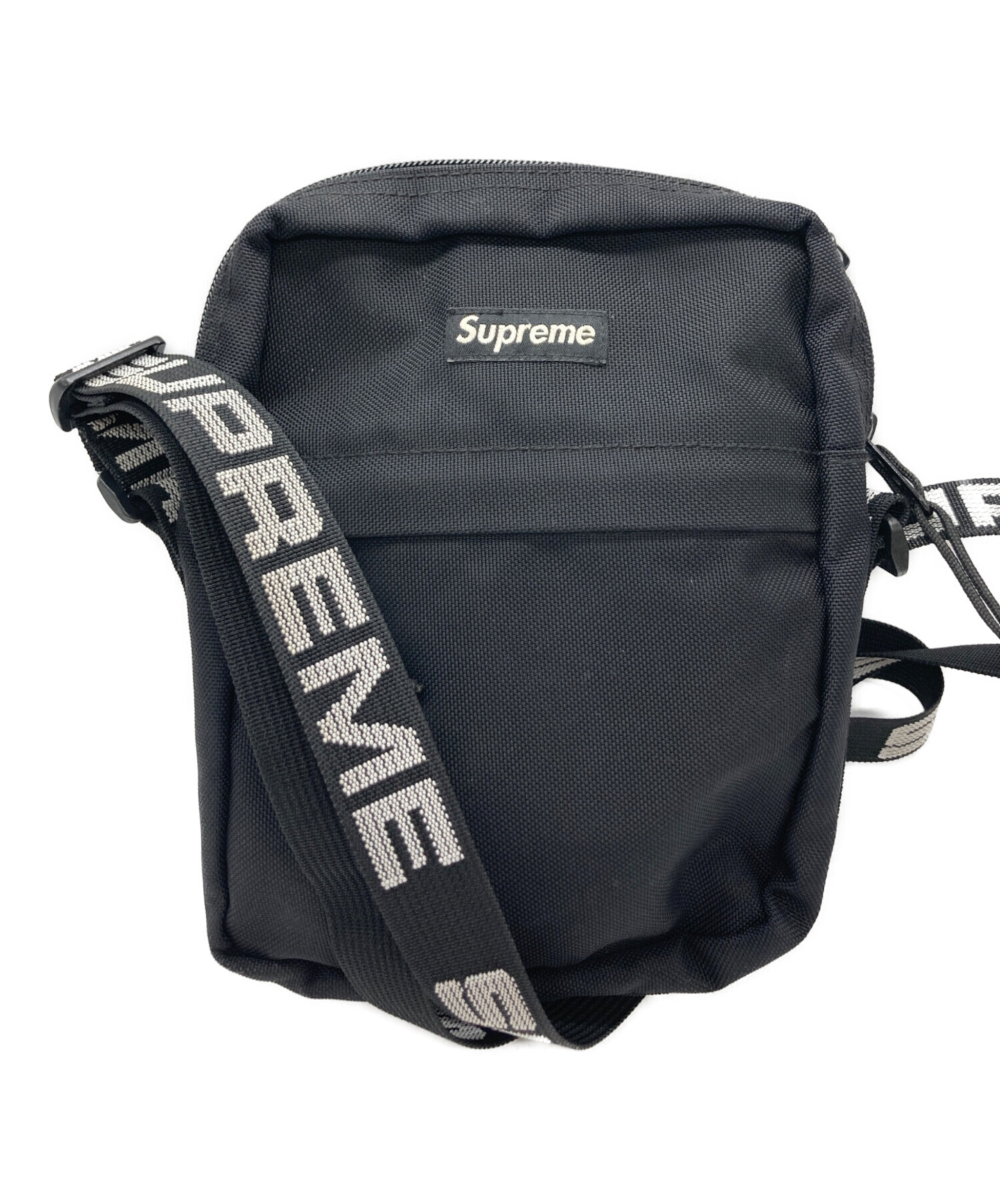 シュプリーム　ショルダーバック 中古・古着通販】SUPREME (シュプリーム) ショルダーバッグ ブラック
