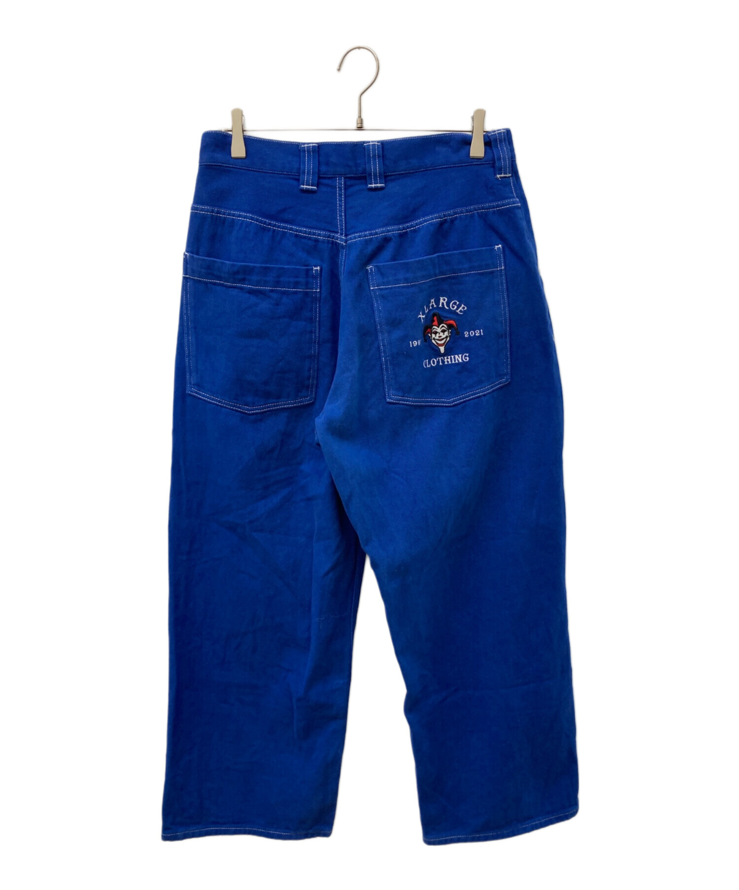 中古・古着通販】X-LARGE (エクストララージ) バギーパンツ ブルー