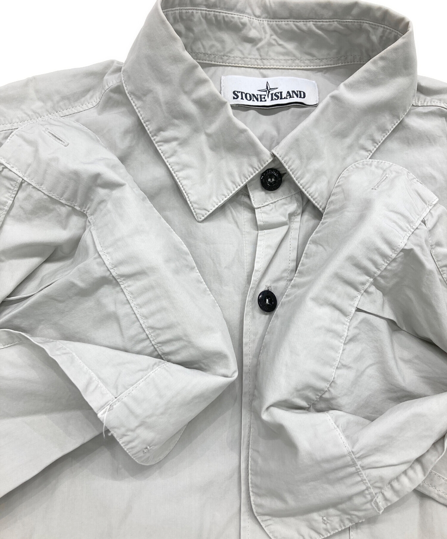 中古・古着通販】STONE ISLAND (ストーンアイランド) 長袖シャツ 
