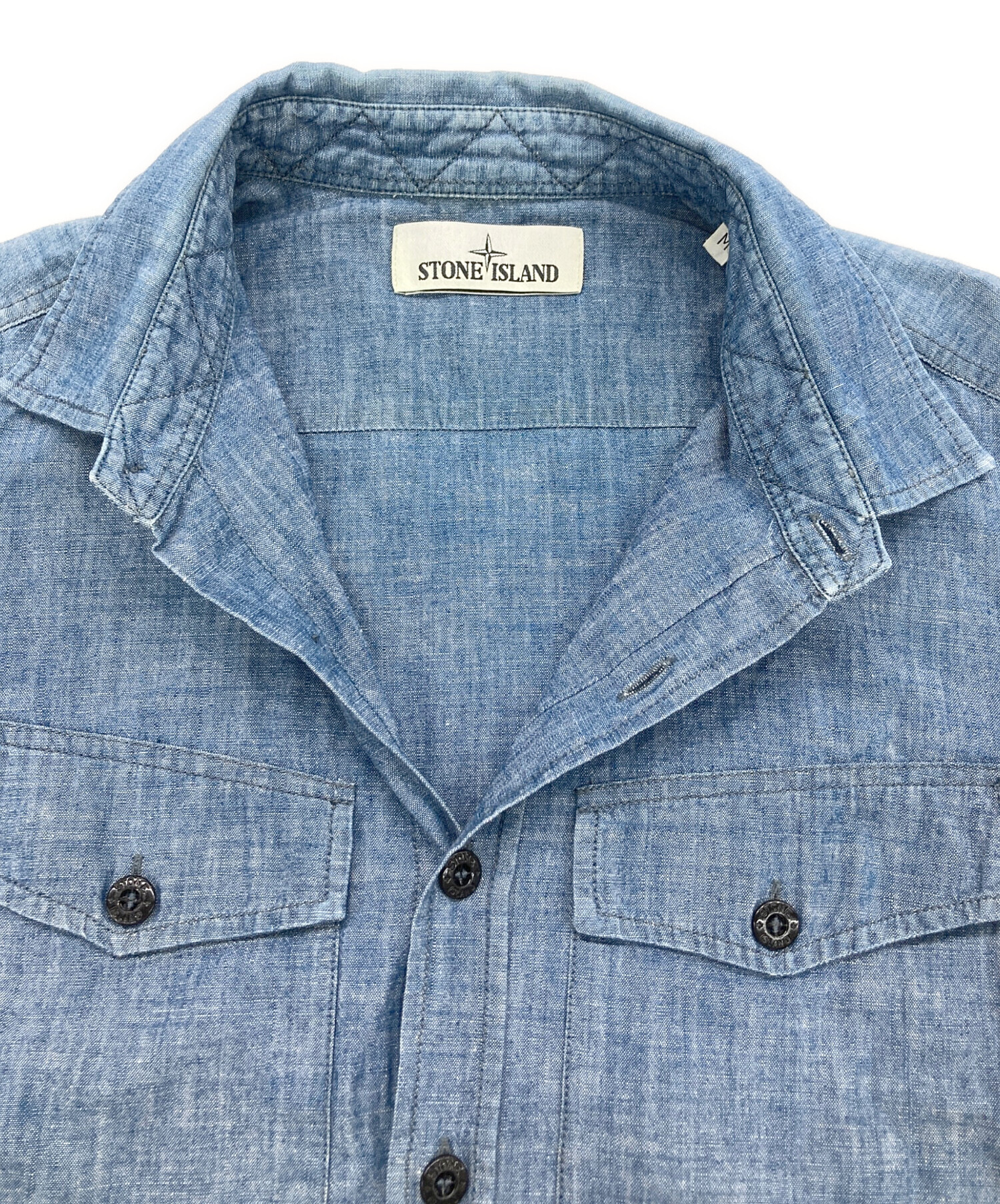 Tiara DefiSTONE ストーンアイランド 長袖シャツ 中古・古着通販】STONE ISLAND (ストーンアイランド) 長袖シャツ