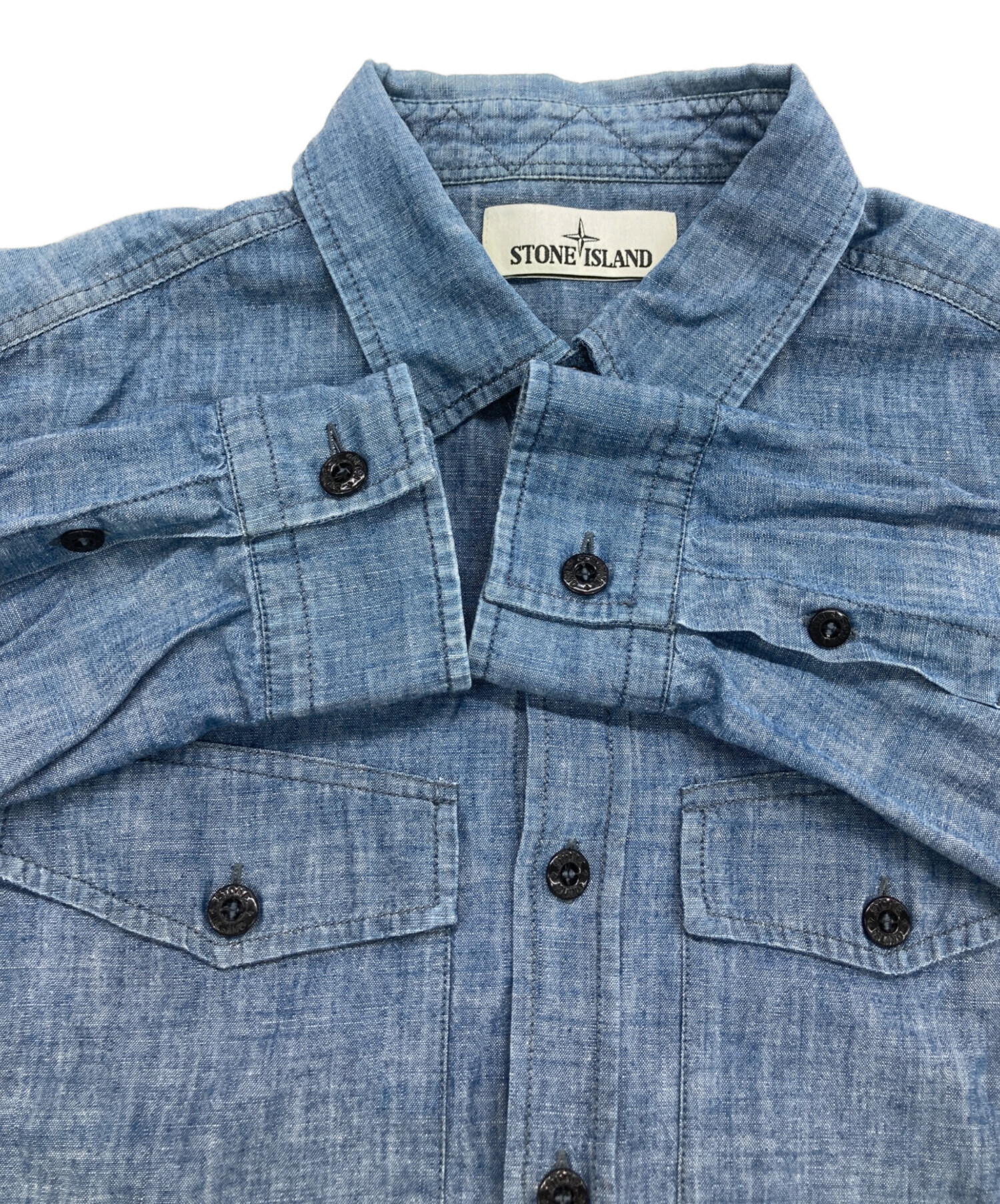 中古・古着通販】STONE ISLAND (ストーンアイランド) 長袖シャツ