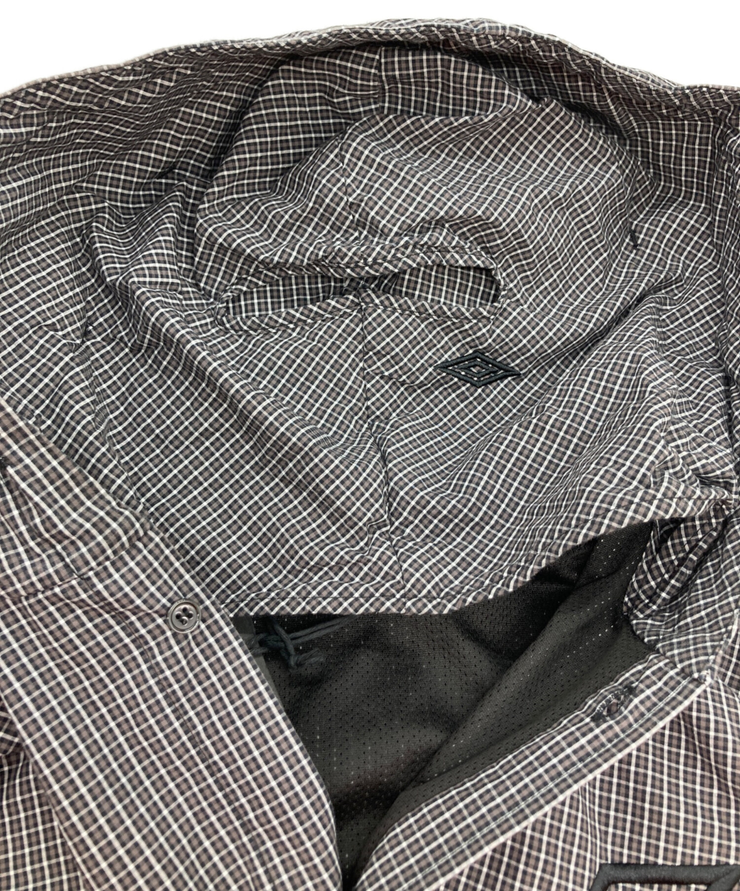 中古・古着通販】UMBRO (アンブロ) slamjam GINGHAM MASKED SHIRT 