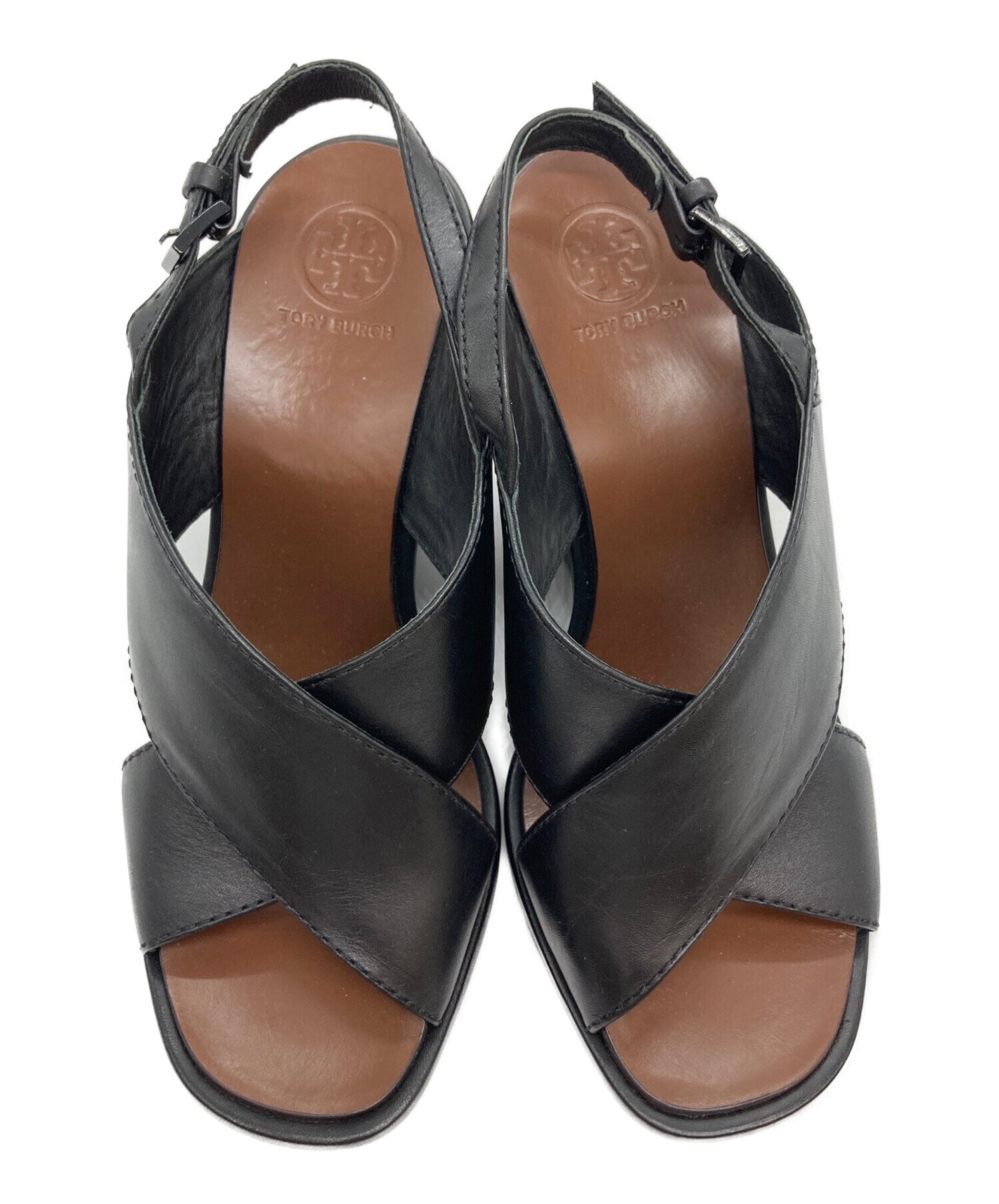 新品未使用品　トリーバーチ　ウェッジサンダル 中古・古着通販】TORY BURCH (トリーバーチ) ウェッジソールサンダル