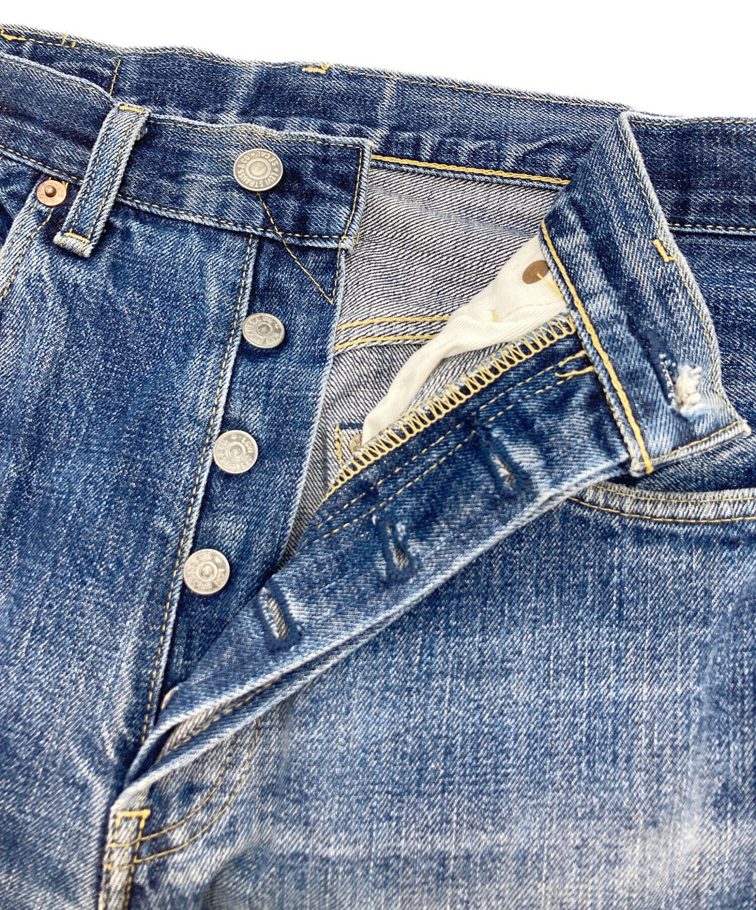 中古・古着通販】LEVI'S (リーバイス) 復刻503Bセルビッチデニムパンツ