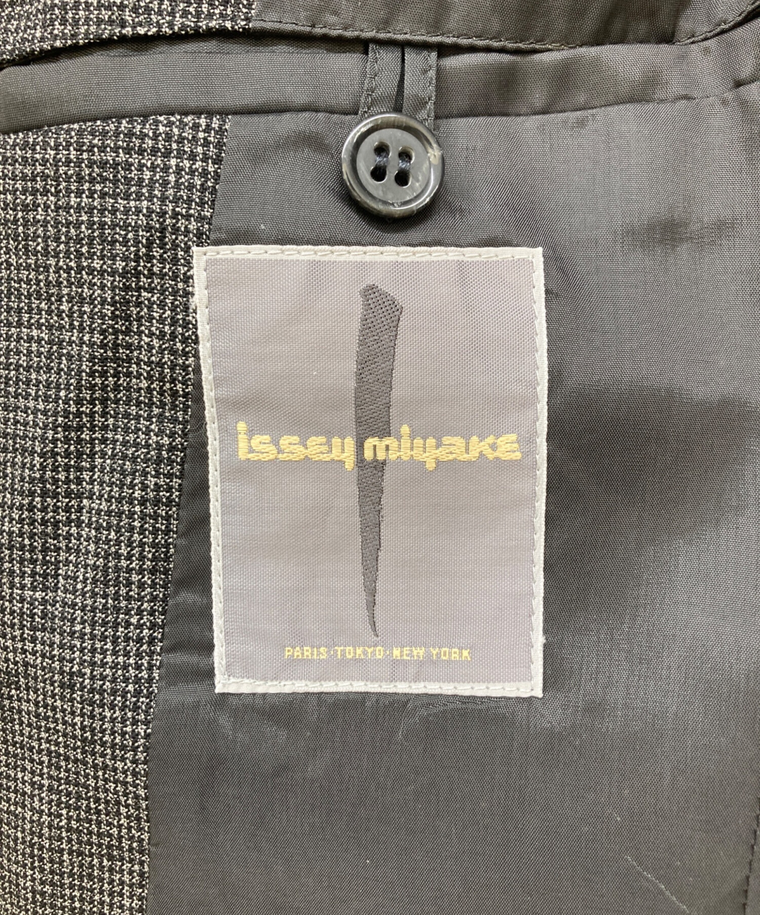 中古・古着通販】ISSEY MIYAKE (イッセイミヤケ) カッティングデザイン