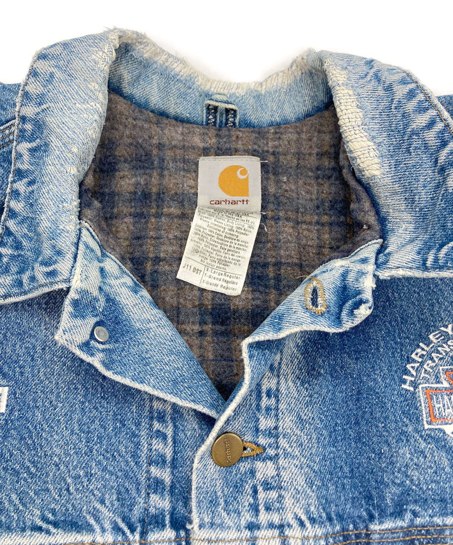 中古・古着通販】CarHartt (カーハート) ブランケットライニングデニム