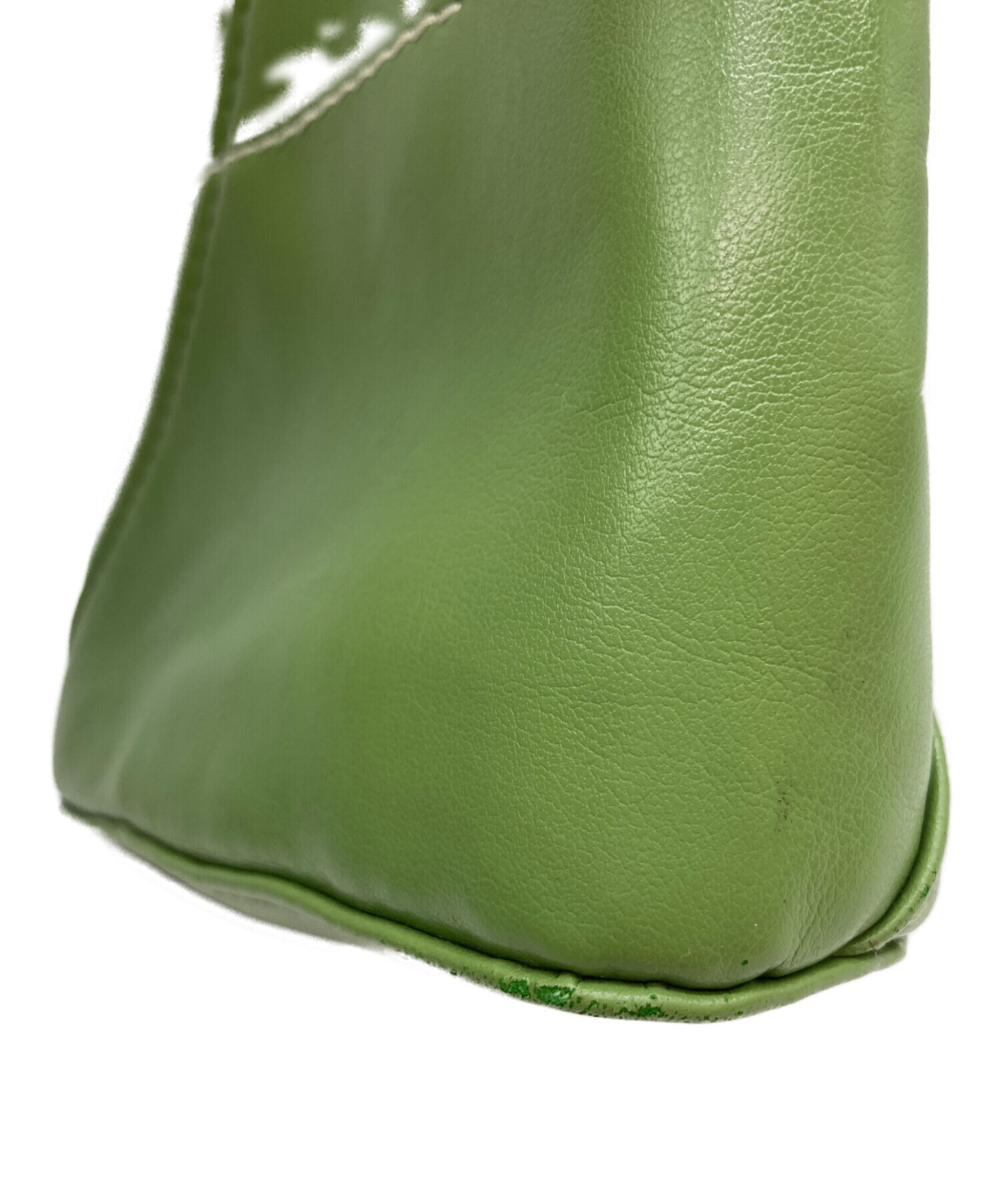 koko様美品MM6 MaisonMargielaマルジェラショルダーバッグ緑系 中古・古着通販】MM6 Maison Margiela (エムエムシックスメゾン