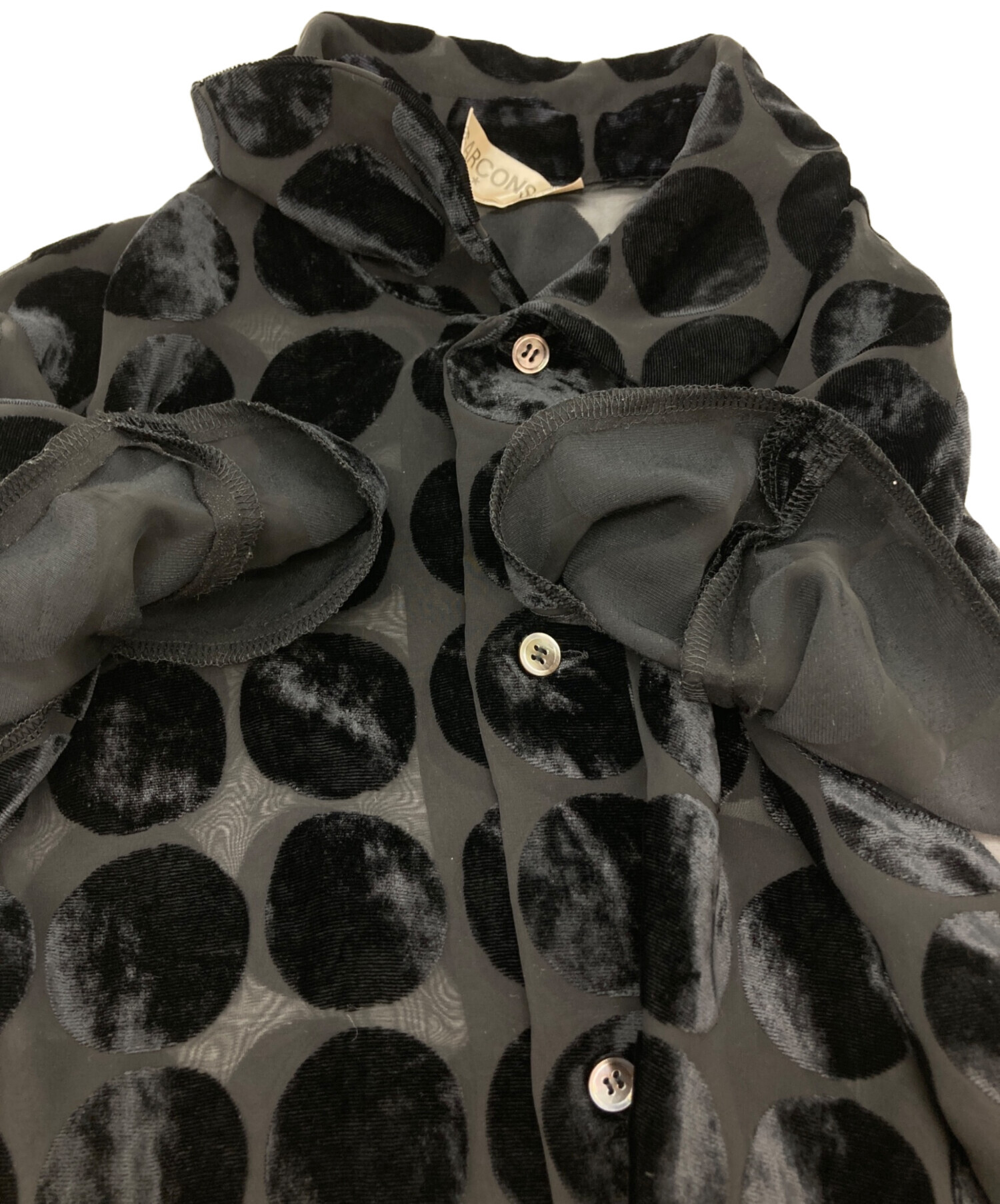 中古・古着通販】COMME des GARCONS (コムデギャルソン) 変形シアー