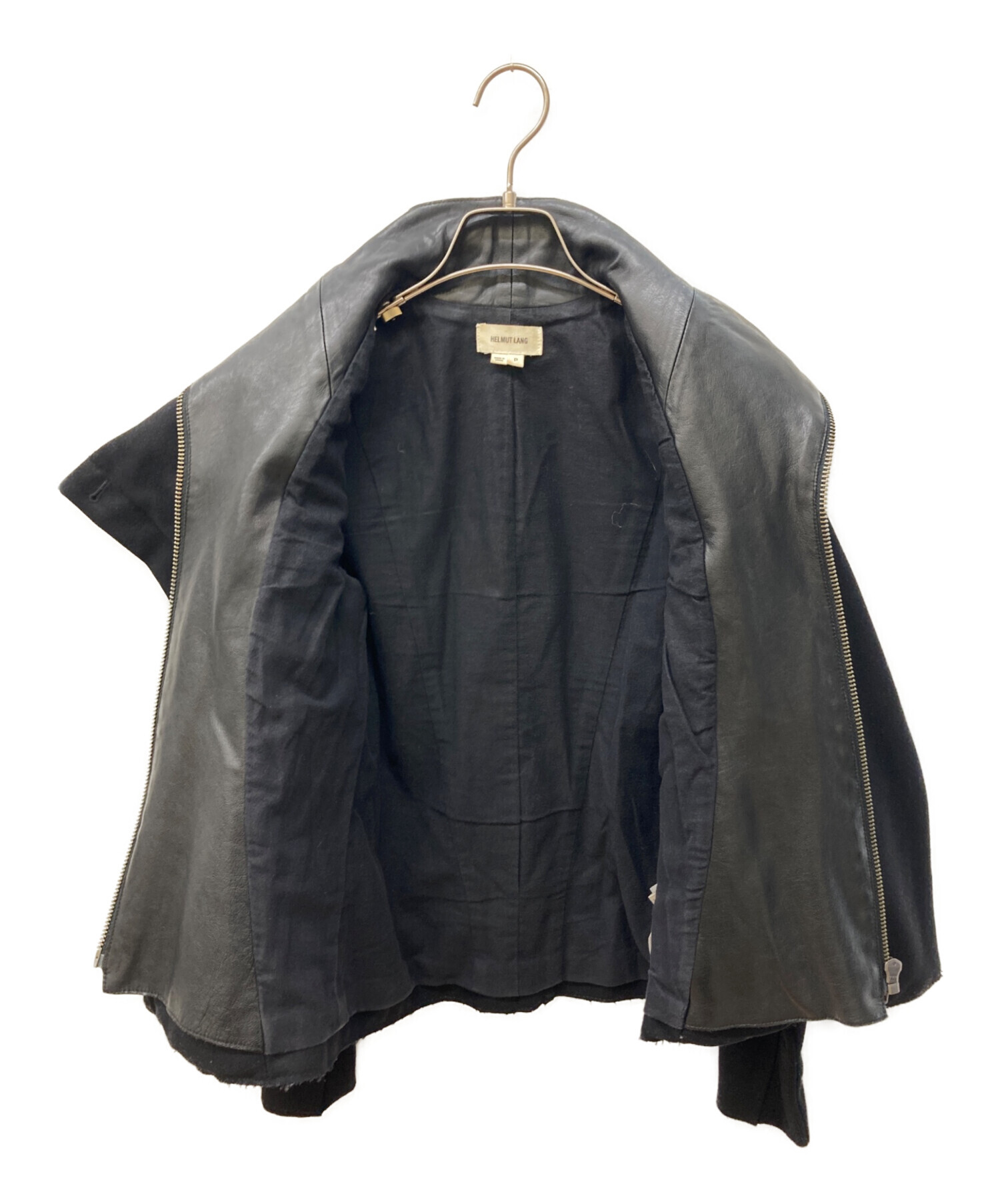 中古・古着通販】HELMUT LANG (ヘルムートラング) 2wayレザー切替