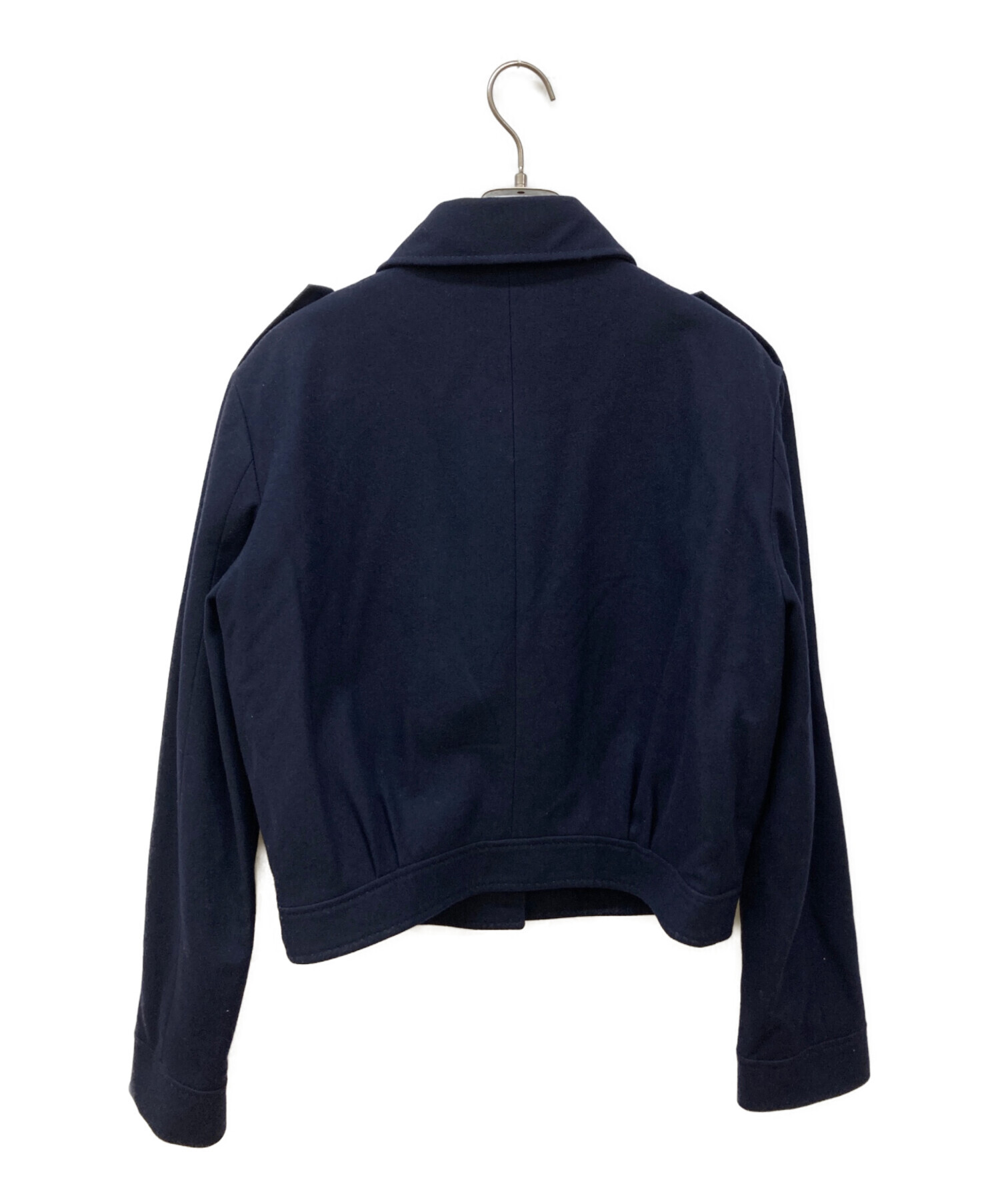 中古・古着通販】CELINE (セリーヌ) ショートコート ネイビー サイズ