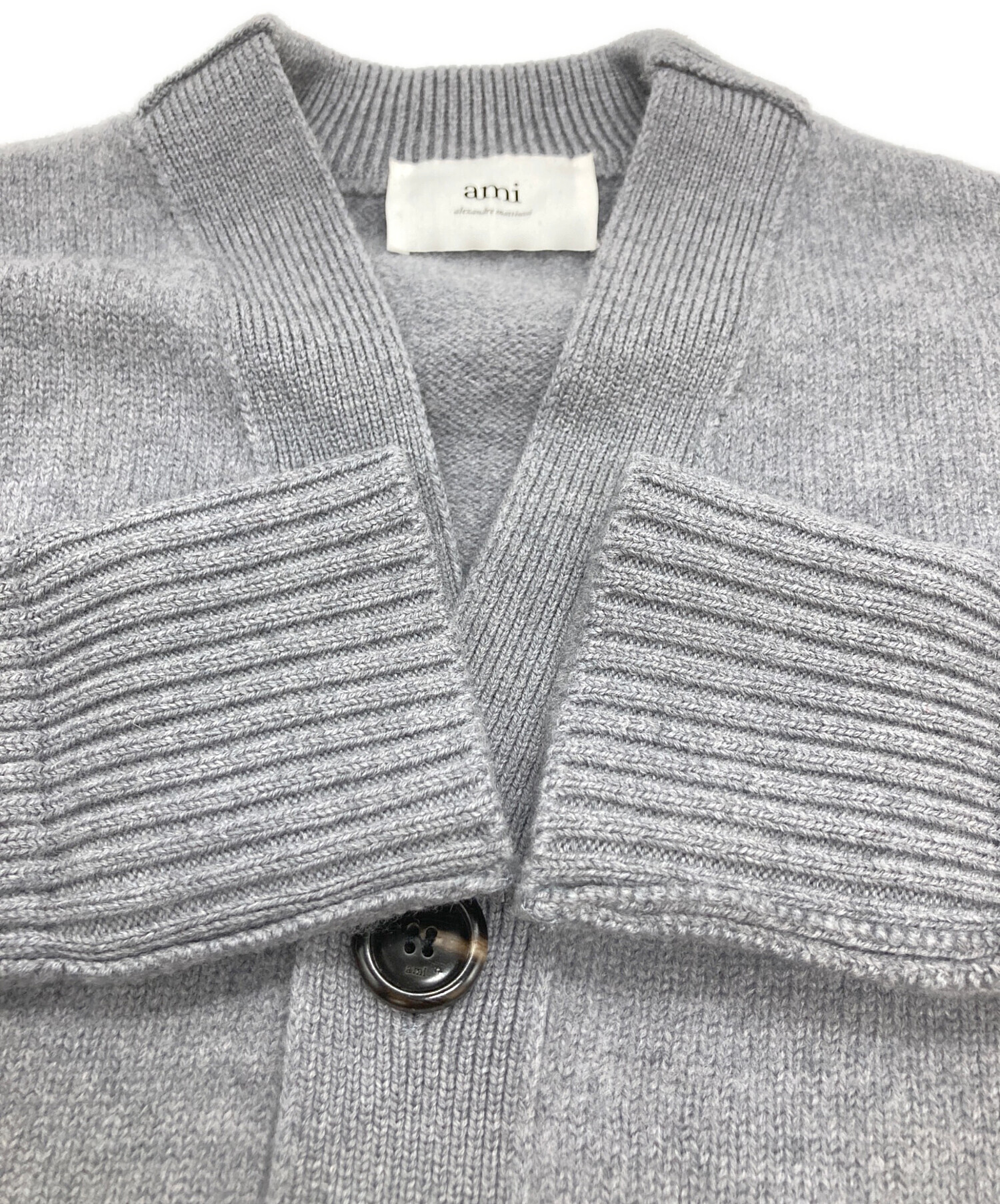 中古・古着通販】AMI PARIS (アミ パリス) ハートロゴカーディガン