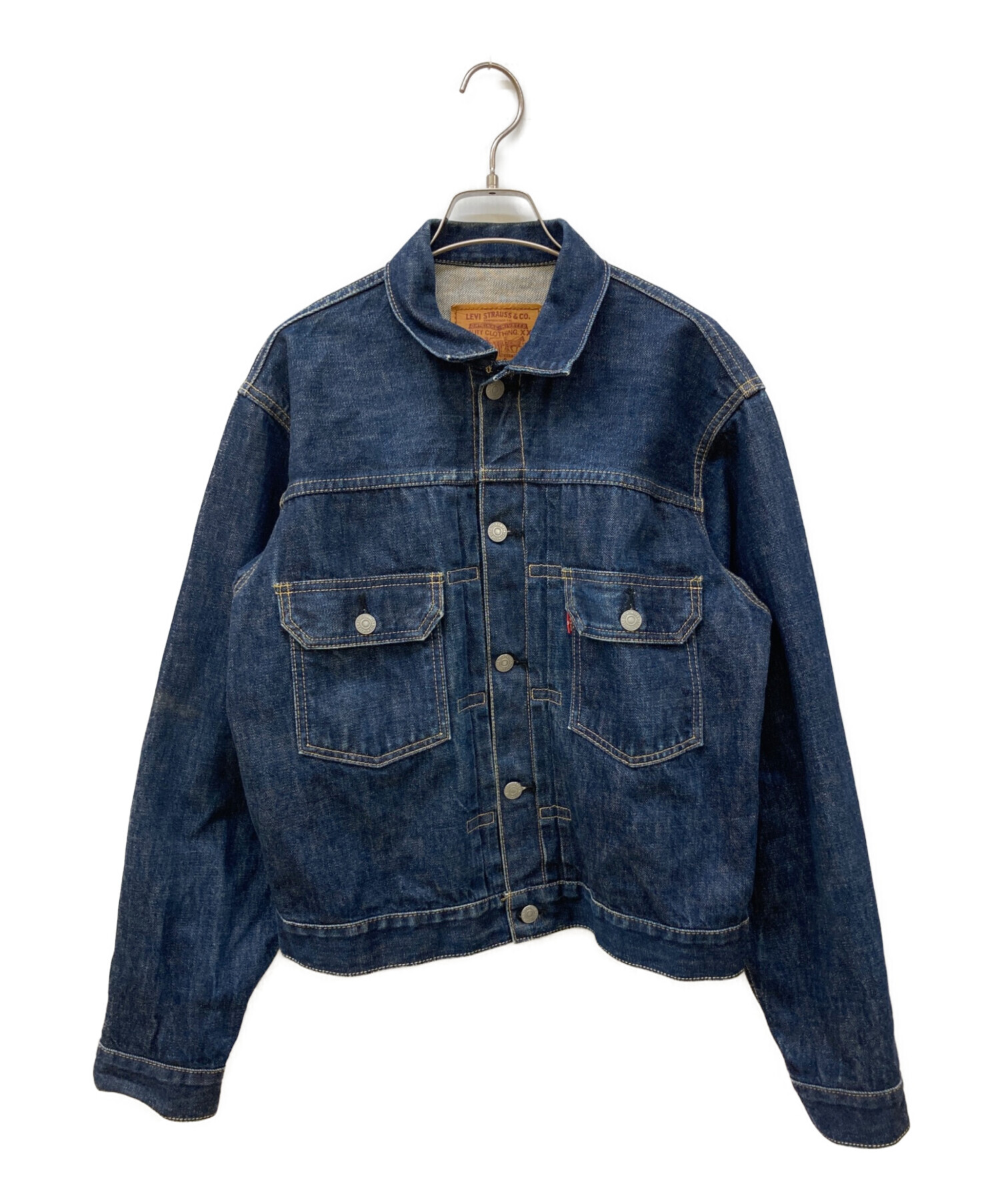 Levi's リーバイス 507XX 2nd デニムジャケット W40 復刻 中古・古着通販】LEVI'S (リーバイス) 復刻507XX2ndデニムジャケット