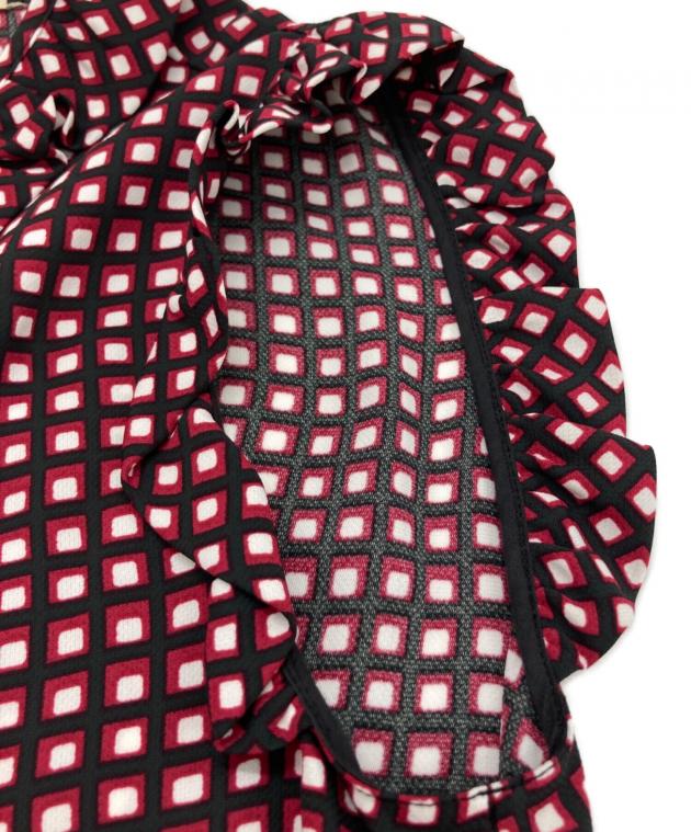 MARNI マルニ レディース　ブラウス　赤色　古着　レーヨン100% 送料無料 中古・古着通販】MARNI (マルニ) ノースリーブブラウス レッド サイズ