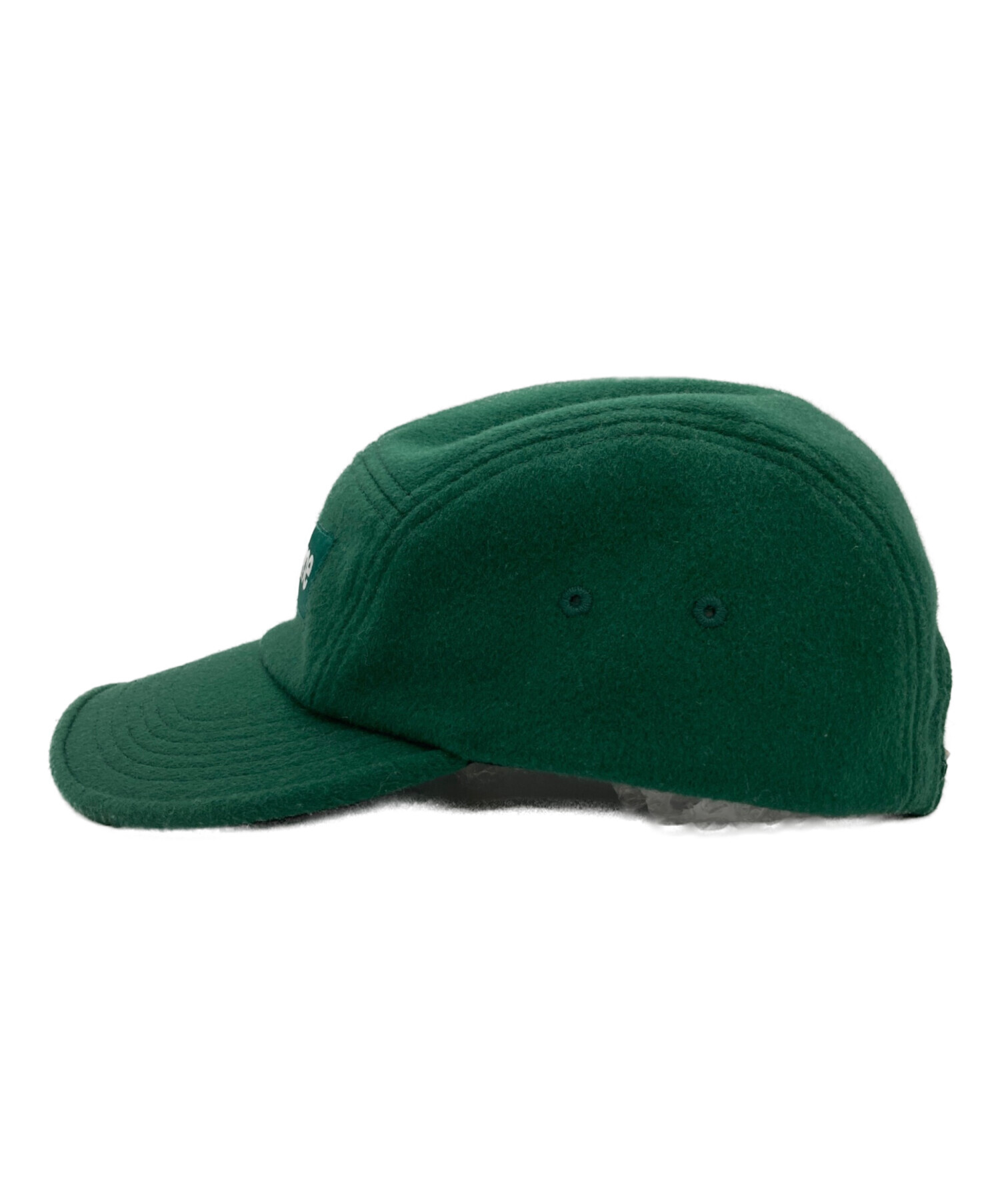 Supreme ツイード キャンプキャップ グリーン 中古・古着通販】SUPREME (シュプリーム) ウールキャンプキャップ
