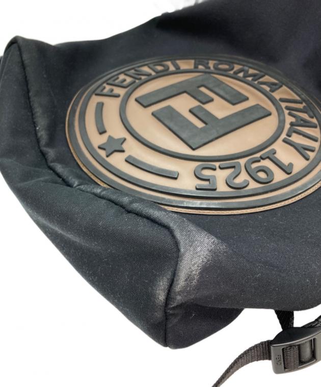 中古・古着通販】FENDI (フェンディ) ロゴキャンバスバックパック