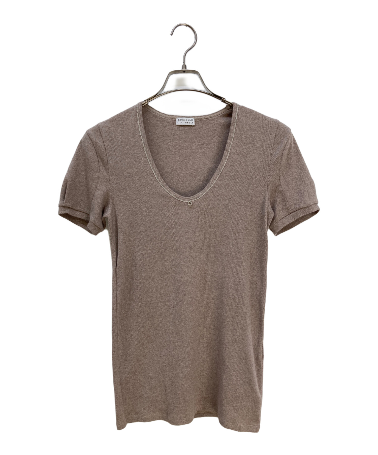 BRUNELLO CUCINELLI ブルネロクチネリ デザインカットソー 中古・古着通販】BRUNELLO CUCINELLI (ブルネロクチネリ) カットソー