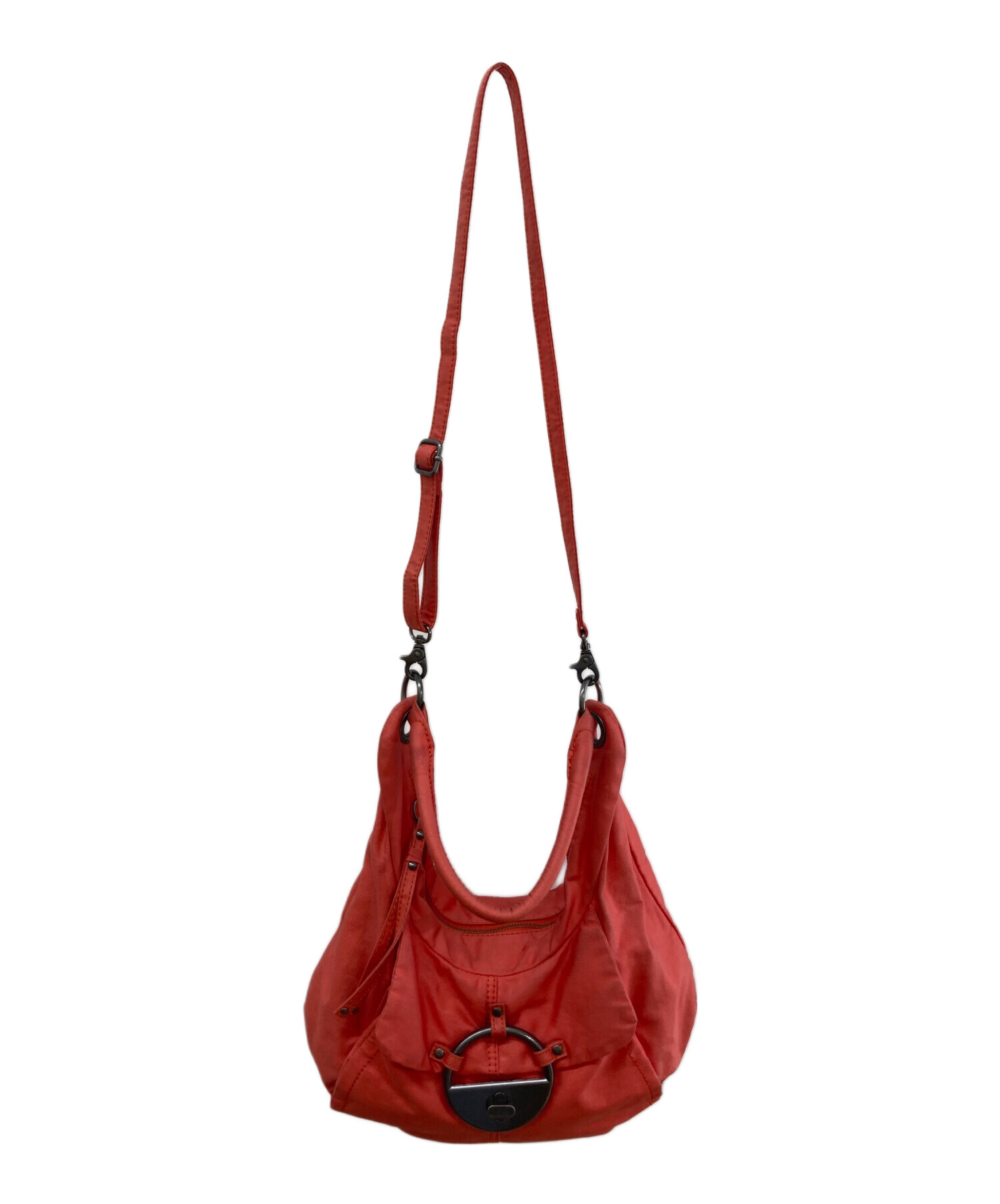 中古・古着通販】DIESEL (ディーゼル) 2WAYショルダーバッグ レッド