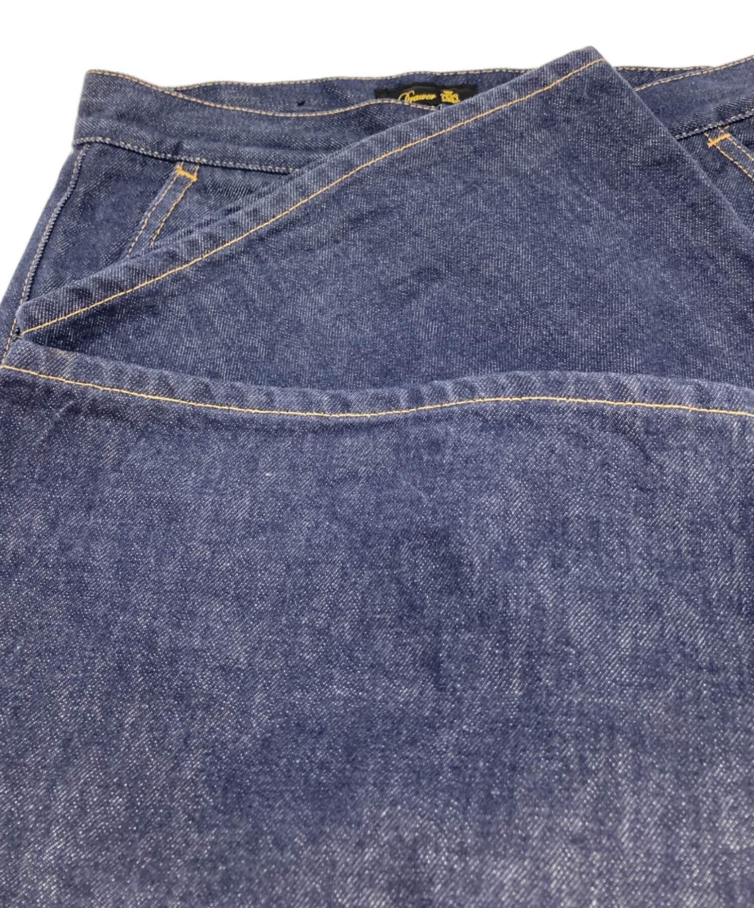 中古・古着通販】DRAWER (ドゥロワー) デニムガウチョパンツ