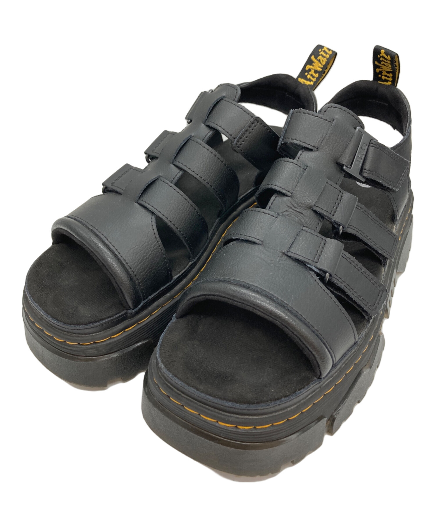 【2度使用】ドクターマーチン MATTISON 黒 UK3 美品 箱,タグ付き 中古・古着通販】Dr.Martens (ドクターマーチン) MATTISON 3 ブラック