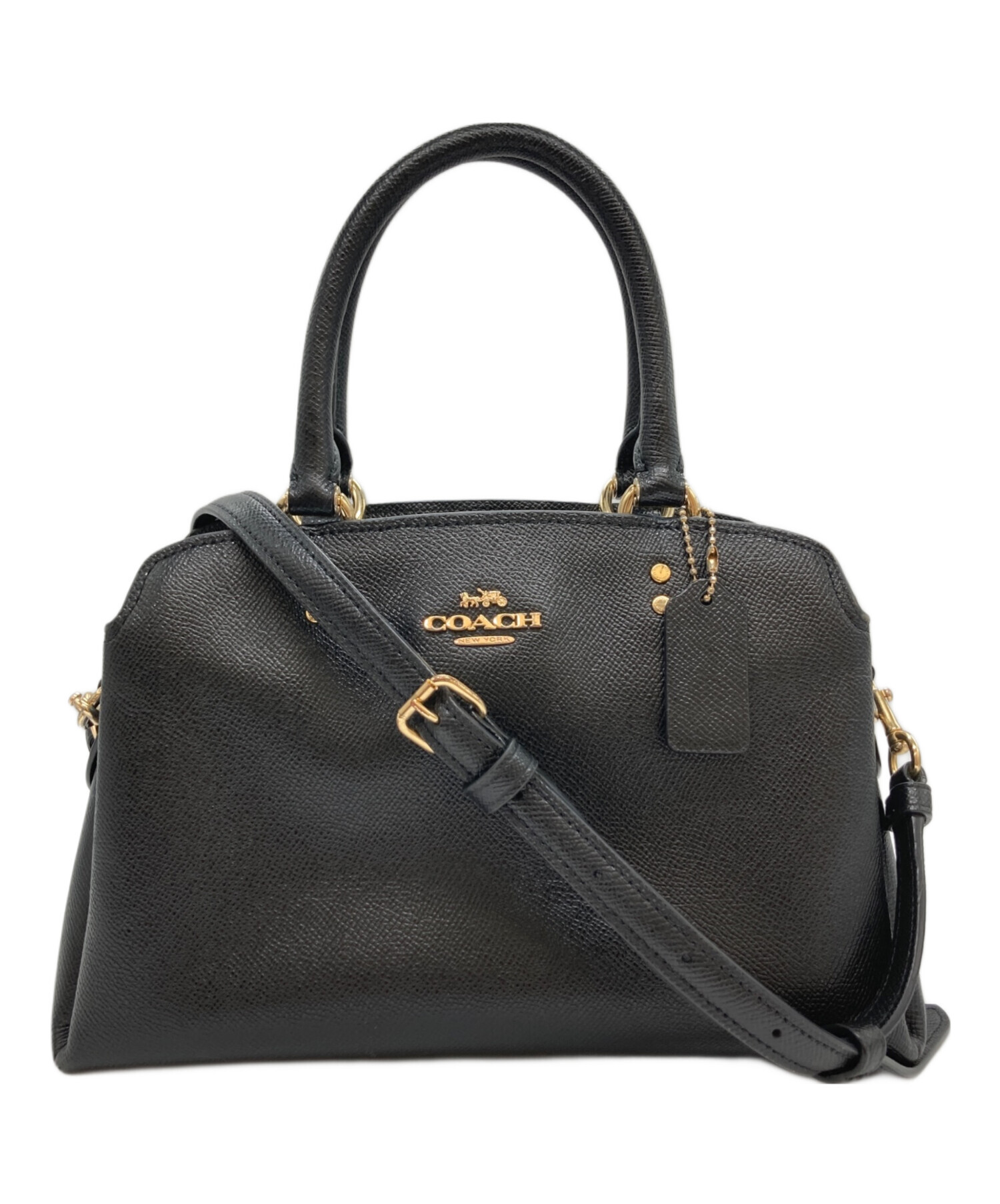 COACH リリー キャリーオール シグネチャー 2WAY ショルダーバッグ 中古・古着通販】COACH (コーチ) ミニ リリー キャリーオール/2WAY