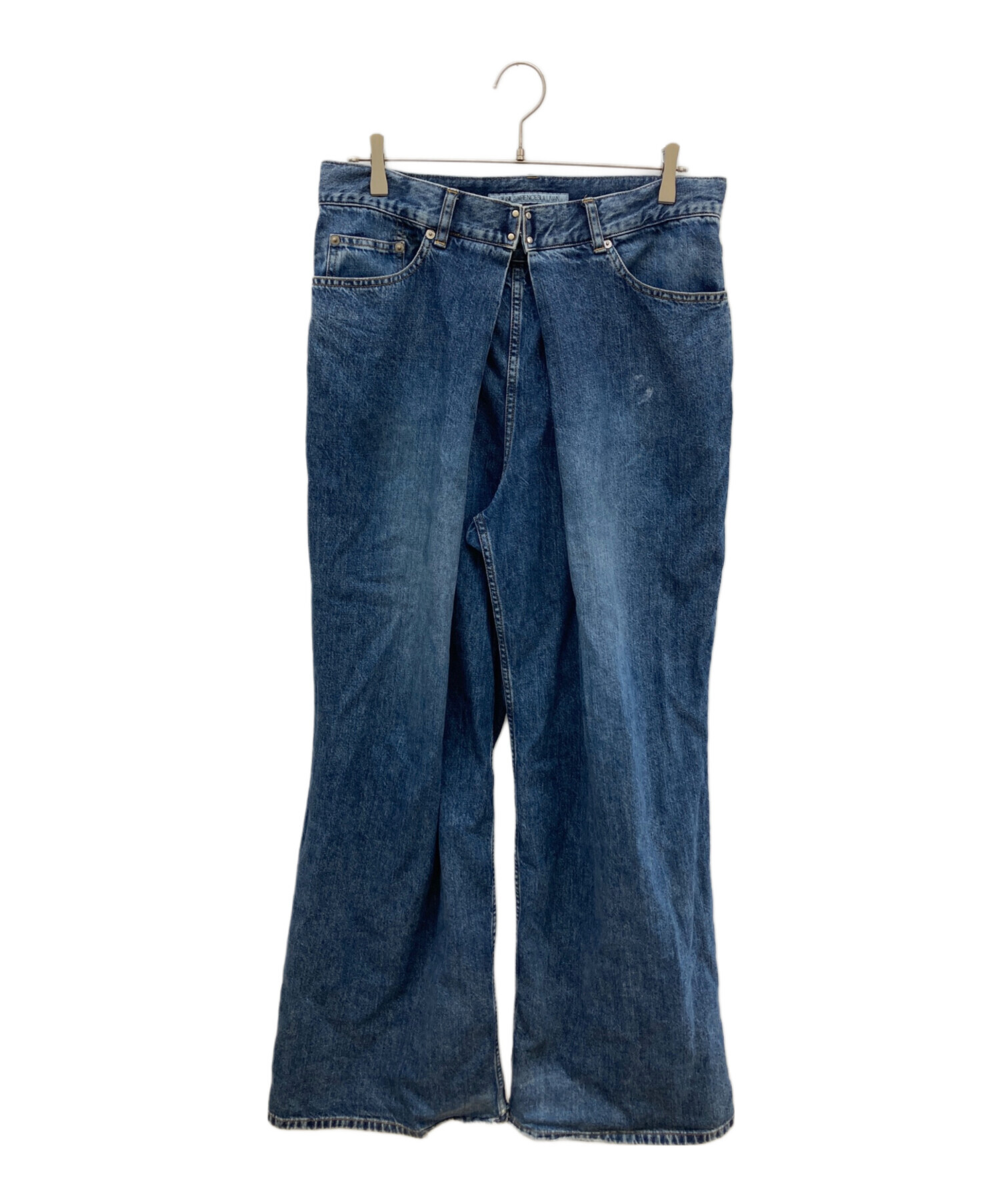 JOHN LAWRENCE SULLIVAN デニム RIGID DENIM WIDE PANTS｜WOMENS