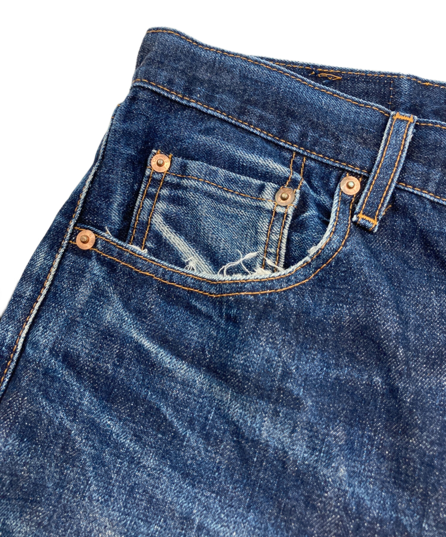 中古・古着通販】LEVI'S (リーバイス) 復刻502XXデニムパンツ