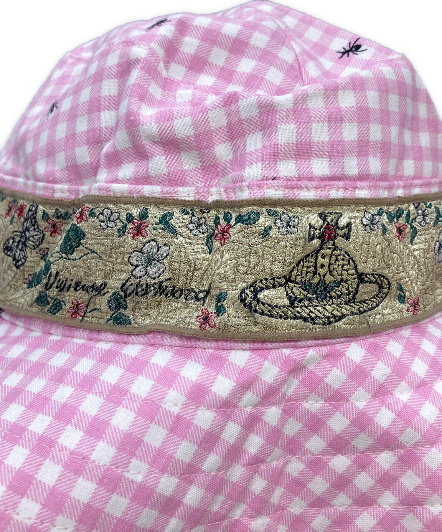 Vivienne Westwood ピンクベレー帽 ヴィヴィアンウエストウッド 中古・古着通販】Vivienne Westwood (ヴィヴィアンウエストウッド