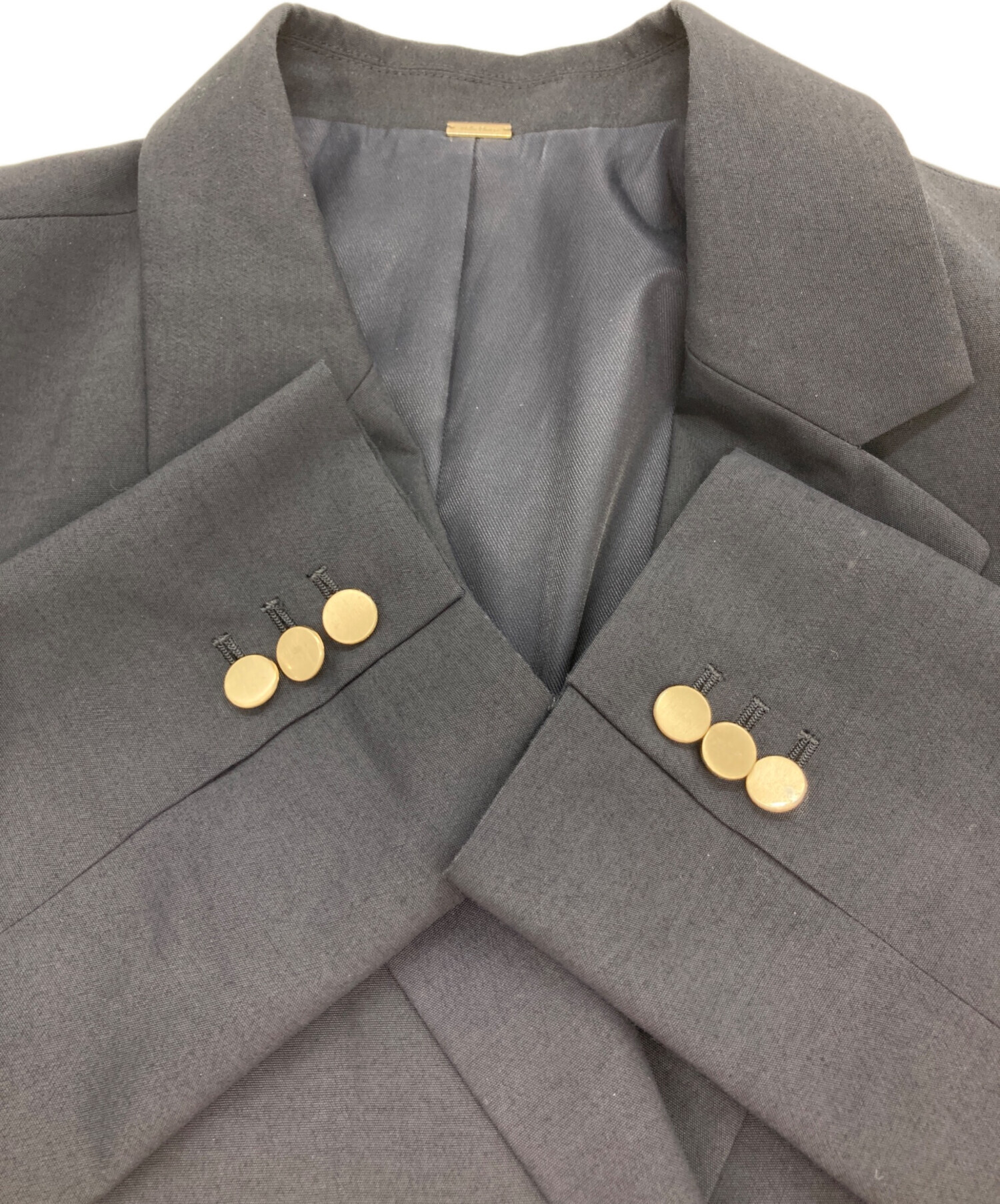 中古・古着通販】Mila Owen (ミラオーウェン) 金釦ダブルブレザー