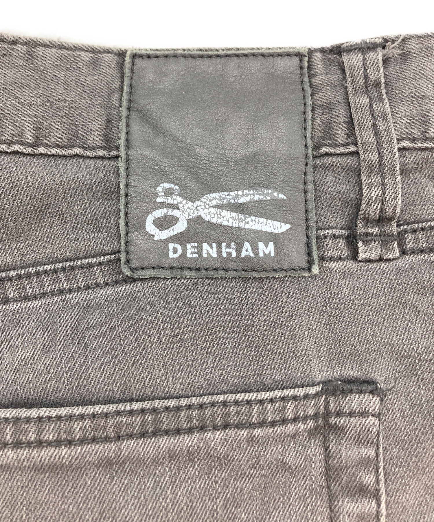 中古・古着通販】Denham (デンハム) デニムパンツ ブラック サイズ:W33 