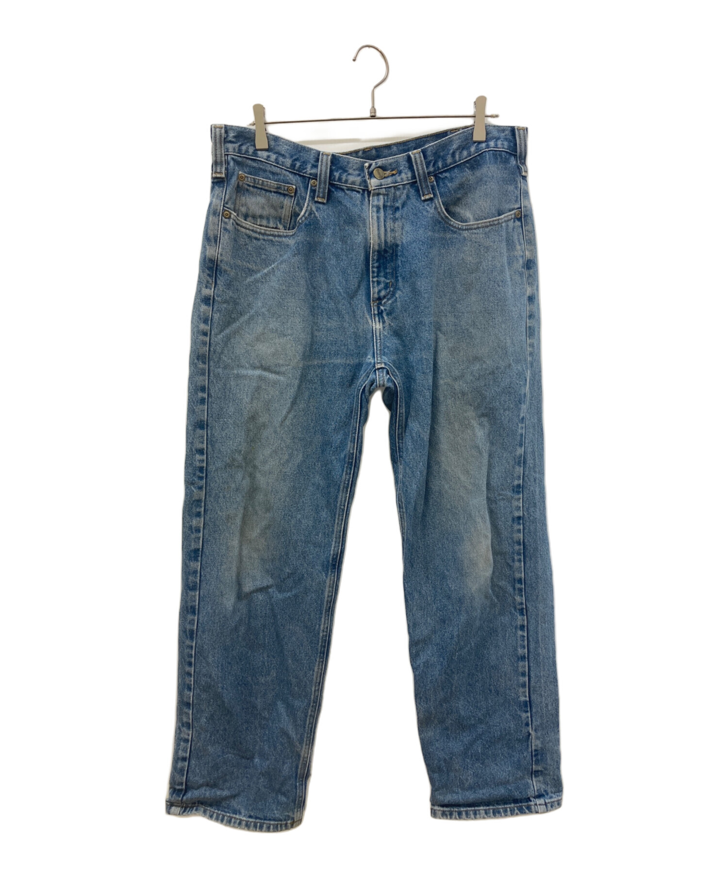 中古・古着通販】CarHartt (カーハート) ワイドデニムパンツ