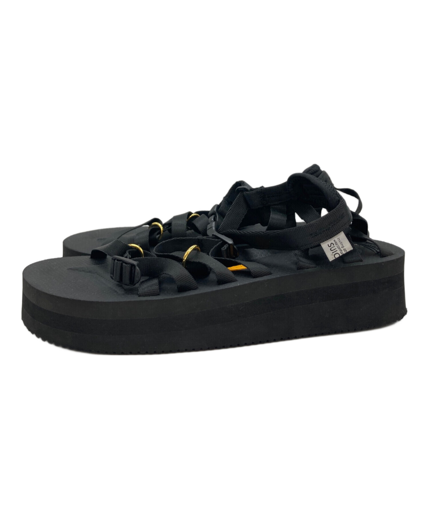 中古・古着通販】suicoke (スイコック) ストラップサンダル ブラック
