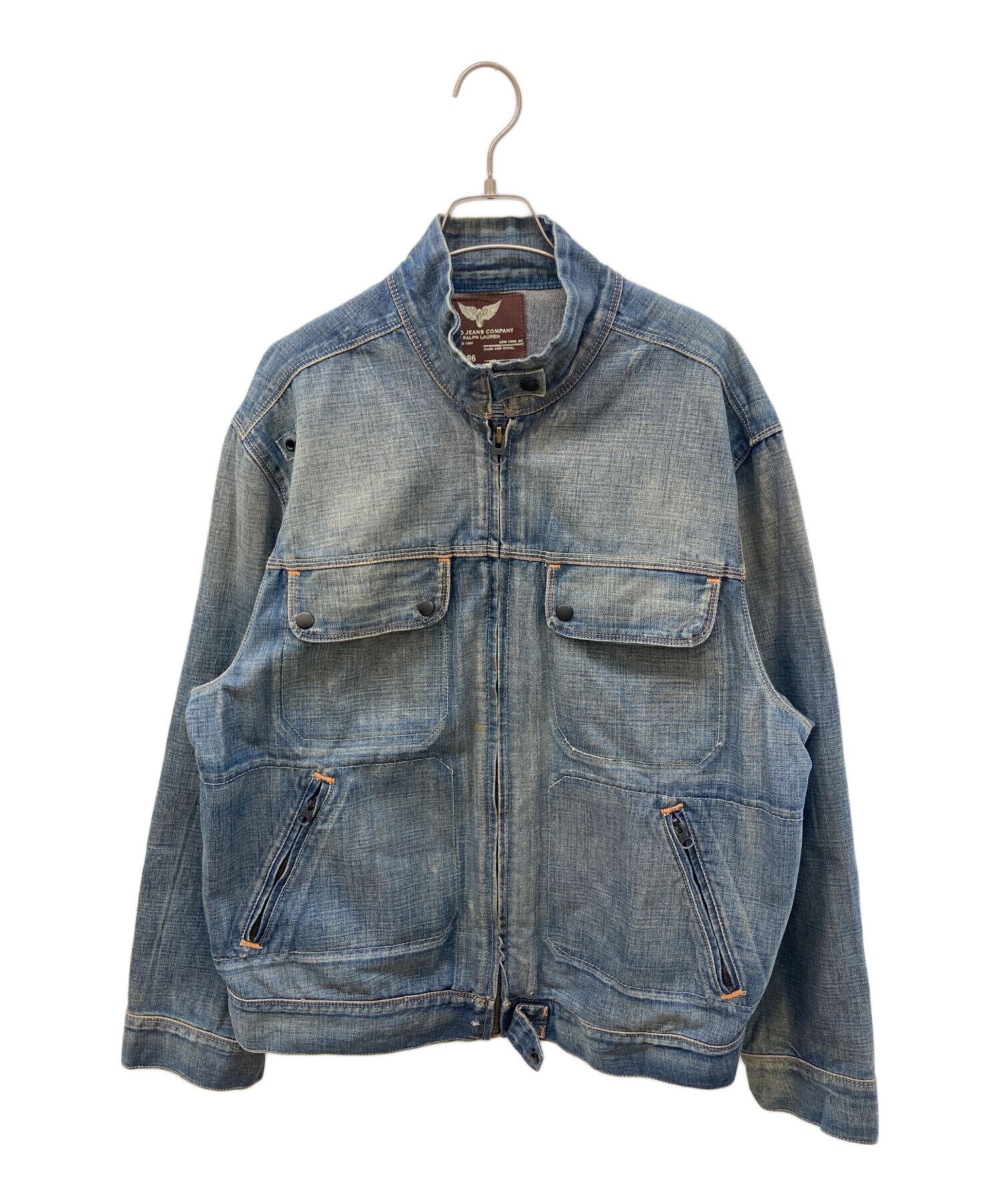 中古・古着通販】POLO JEANS (ポロジーンズ) デニムブルゾン