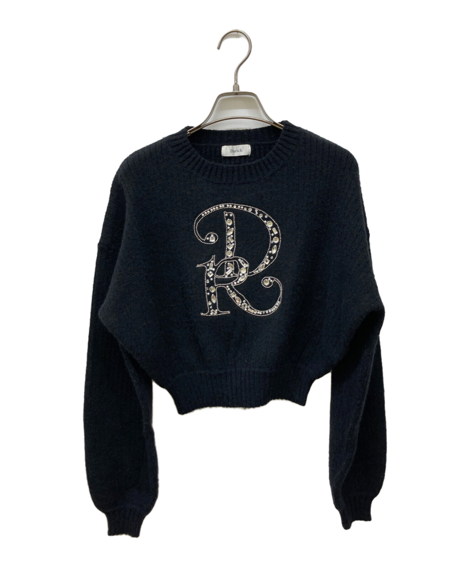 中古・古着通販】darich (ダーリッチ) ビジューデザインクロップド