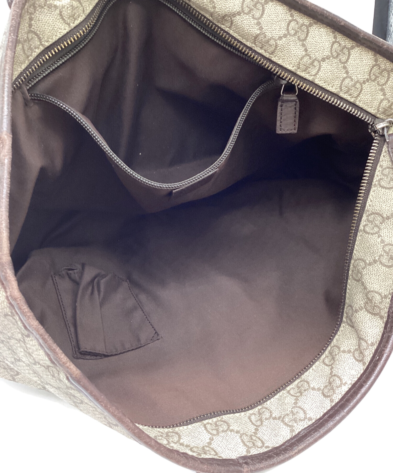 中古・古着通販】GUCCI (グッチ) GGスプリームPVCトートバッグ