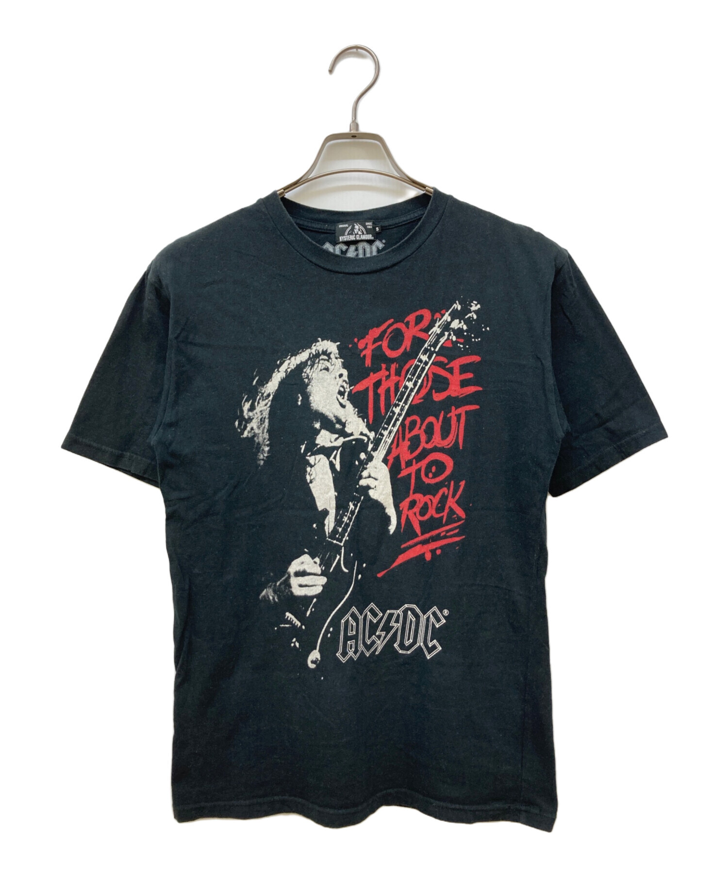 HYSTERIC GLAMOUR AC/DC Tシャツ Sサイズ 中古・古着通販】Hysteric Glamour (ヒステリックグラマー) AC/DC