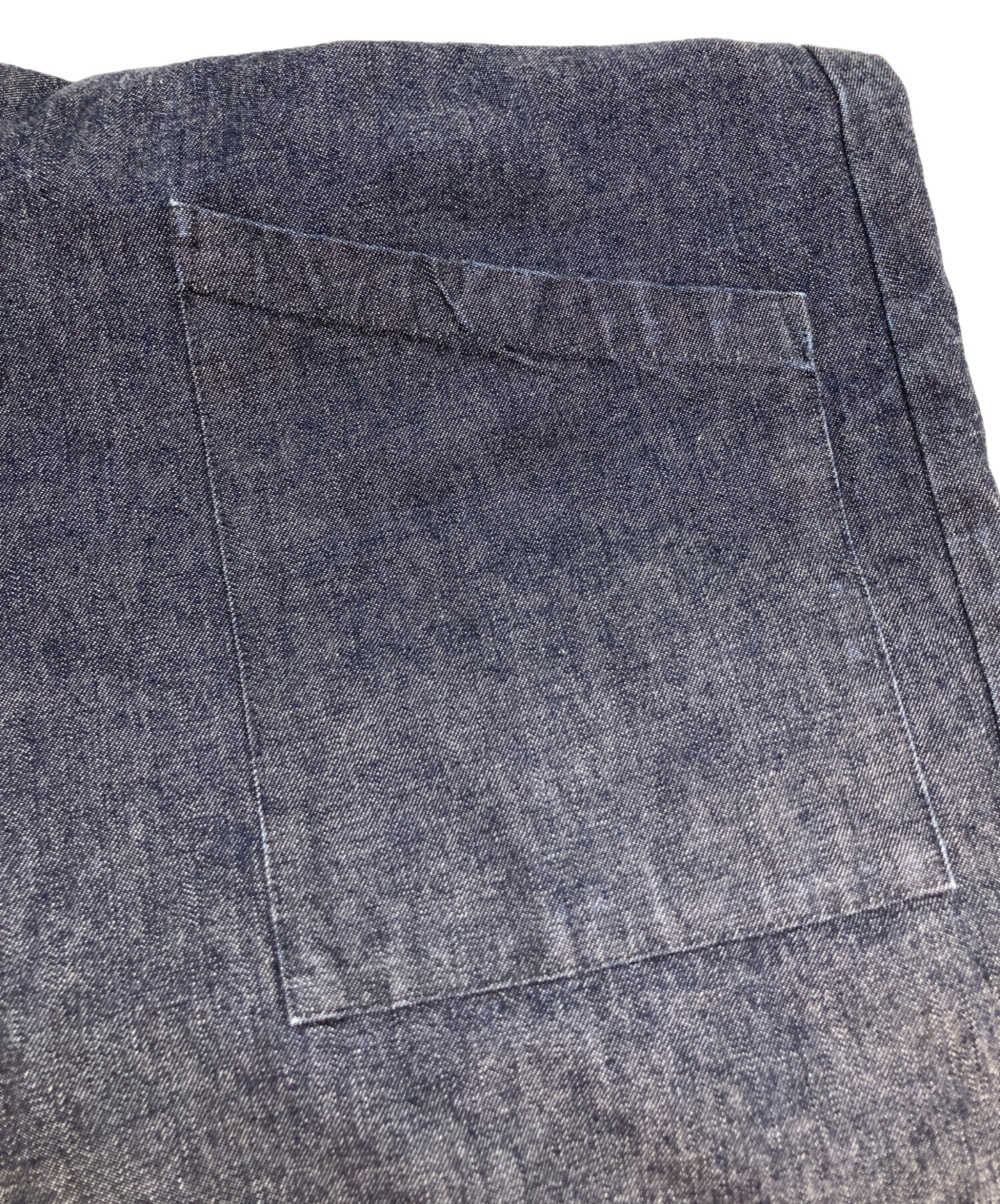 中古・古着通販】kagure (カグレ) デニムサロペット インディゴ サイズ