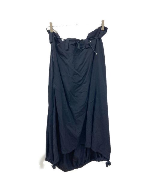 中古・古着通販】Y's (ワイズ) ロングスカート ブラック サイズ:SIZE 3
