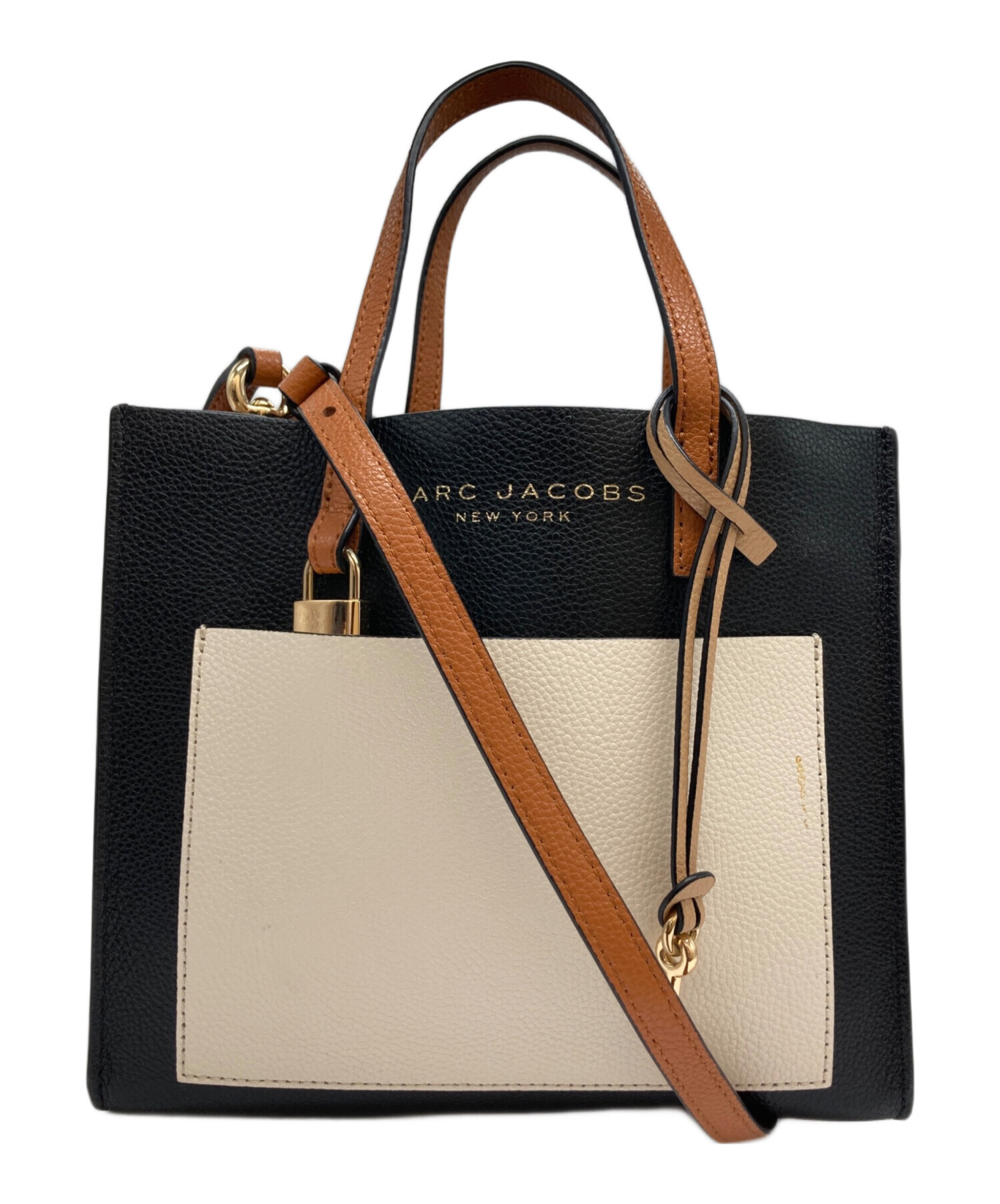 未使用に近い✨現行 マークジェイコブス ショルダーバッグ 2way 斜め掛け 中古・古着通販】MARC JACOBS (マークジェイコブス) 2WAYショルダー