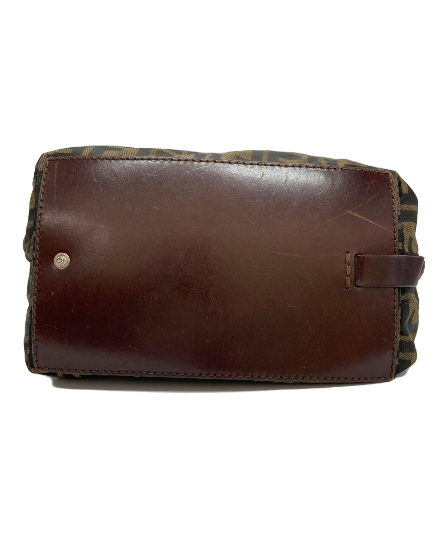 中古・古着通販】FENDI (フェンディ) ズッカ柄ハンドバッグ ベージュ