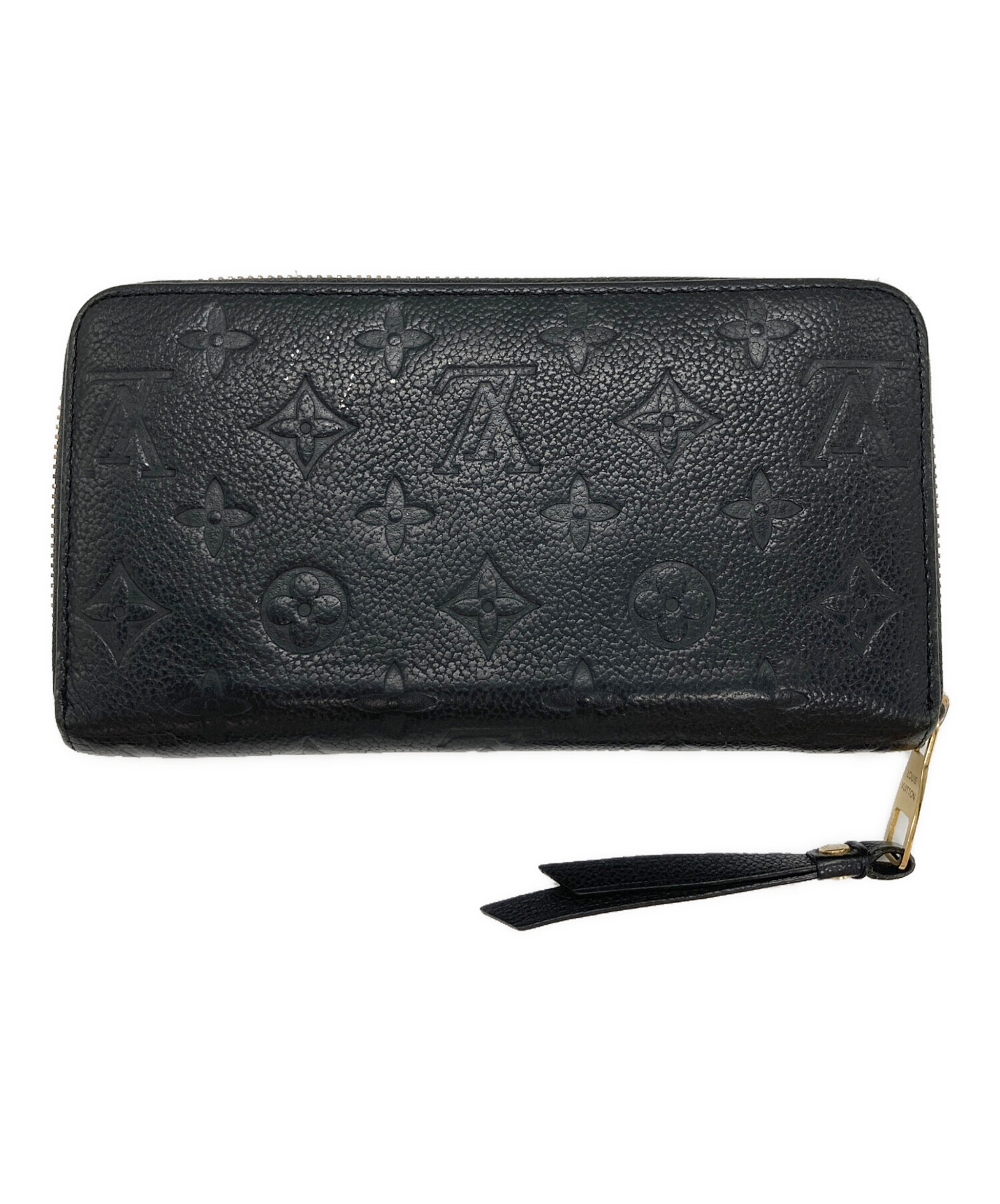 ガ*ル様 商品名】中古 LOUIS VUITTON ルイヴィトン モノグラム 長 中古・古着通販】LOUIS VUITTON (ルイ ヴィトン) 長財布 ノワール