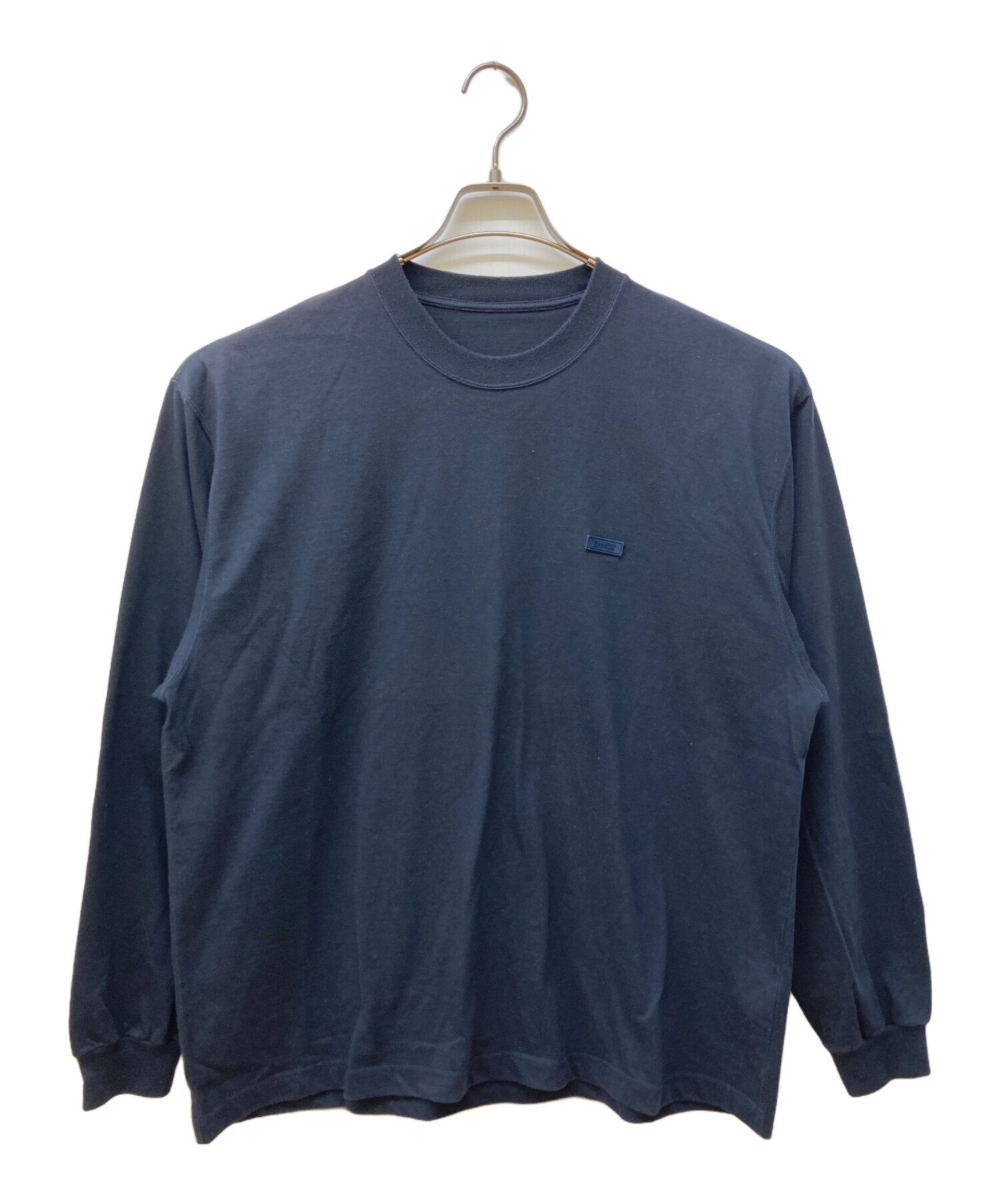 中古・古着通販】ENNOY (エンノイ) ワンポイントロングスリーブTシャツ