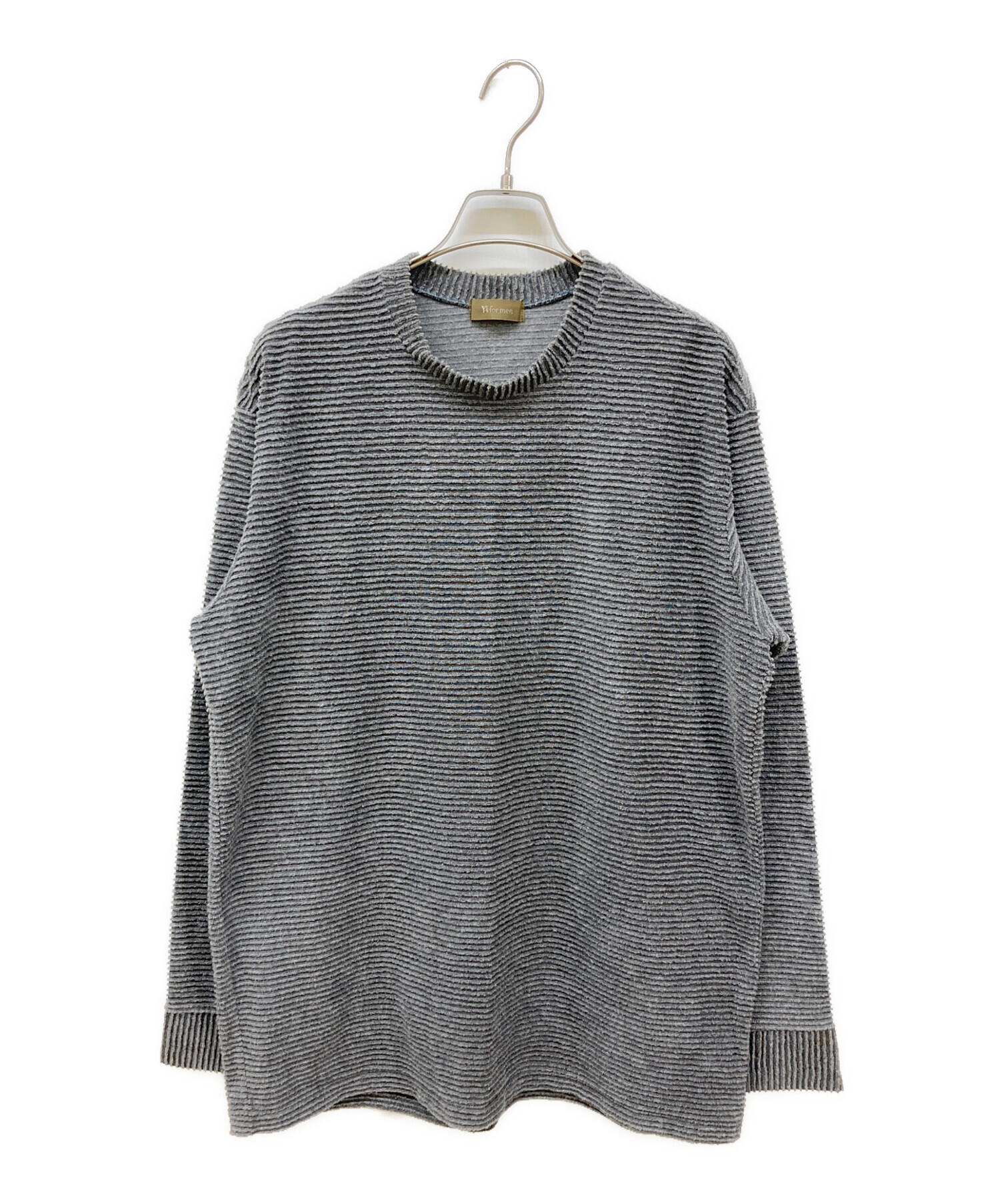ダンシャリボーイ　 中古・古着通販】Y's for men (ワイズフォーメン) カットソー グレー