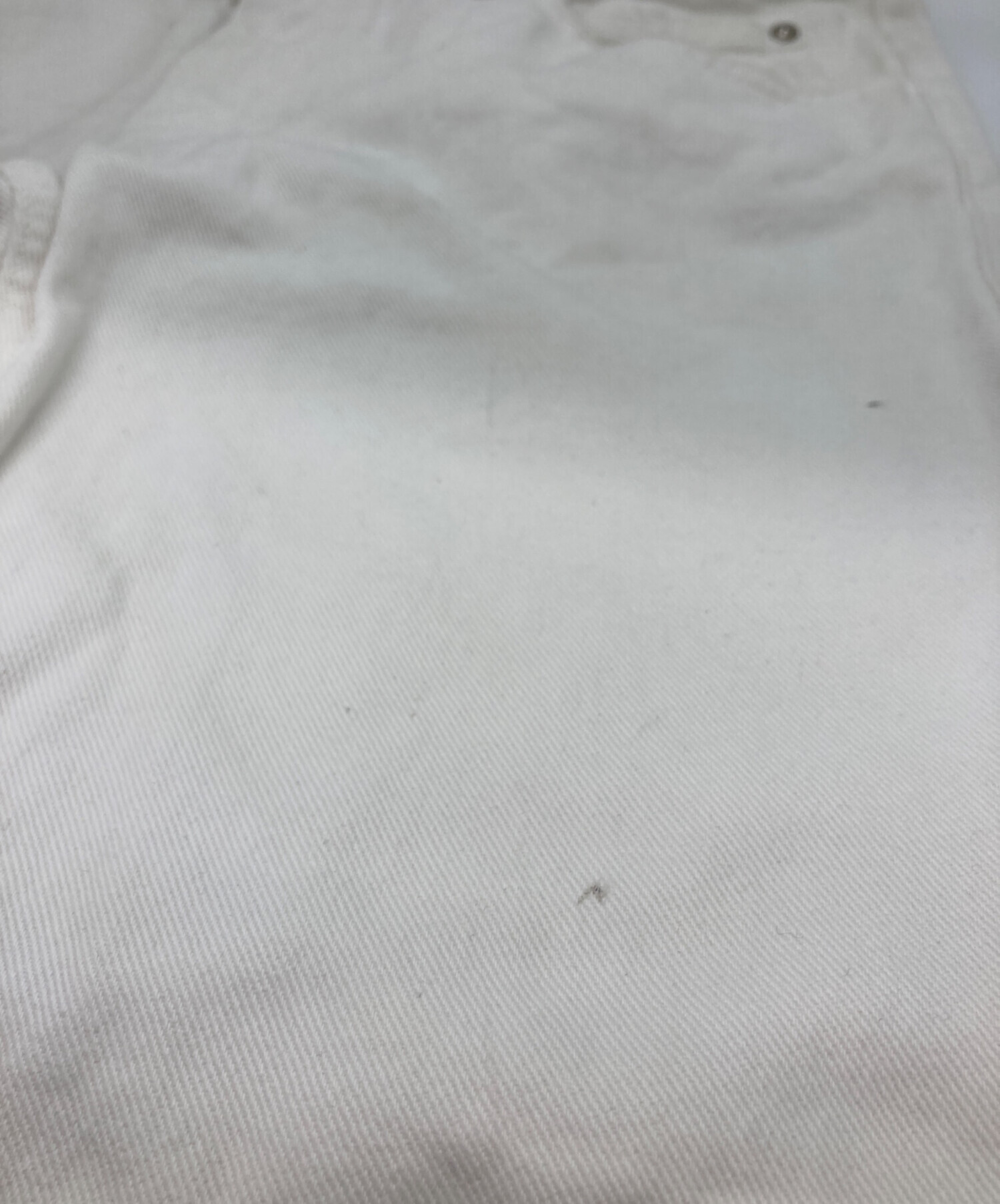 中古・古着通販】GUCCI (グッチ) フレアデニムパンツ ホワイト サイズ 
