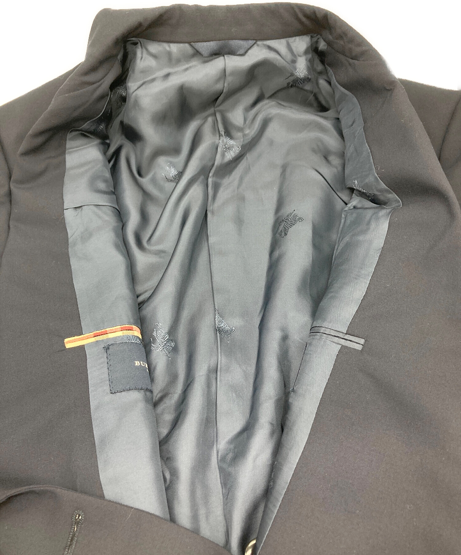 中古・古着通販】BURBERRY LONDON (バーバリーロンドン) 紺ブレザー