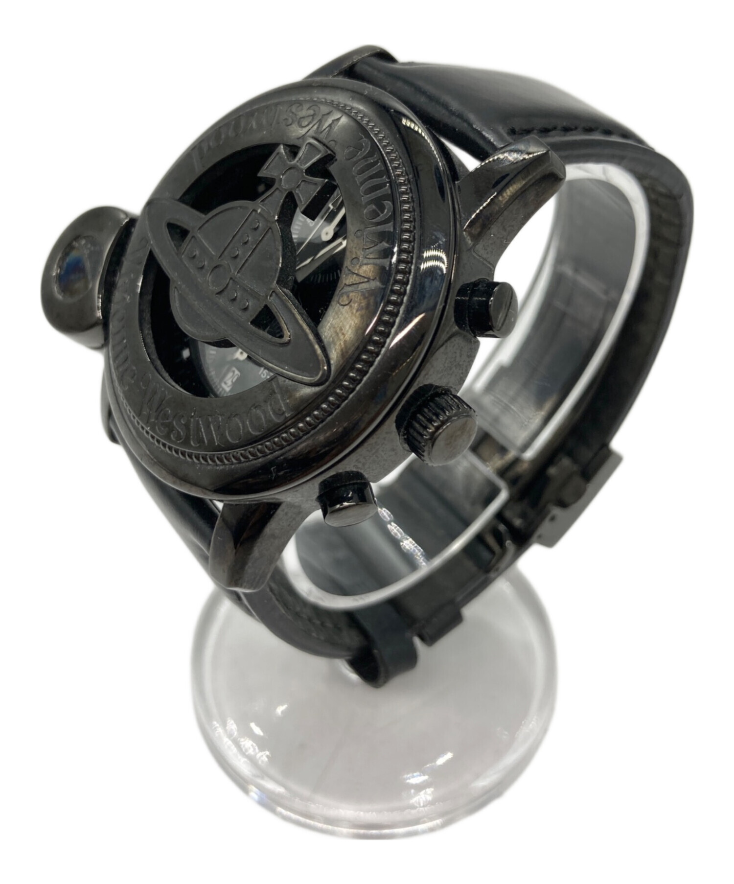  腕時計 ブラック［訳あり］ 中古・古着通販】Vivienne Westwood (ヴィヴィアンウエストウッド