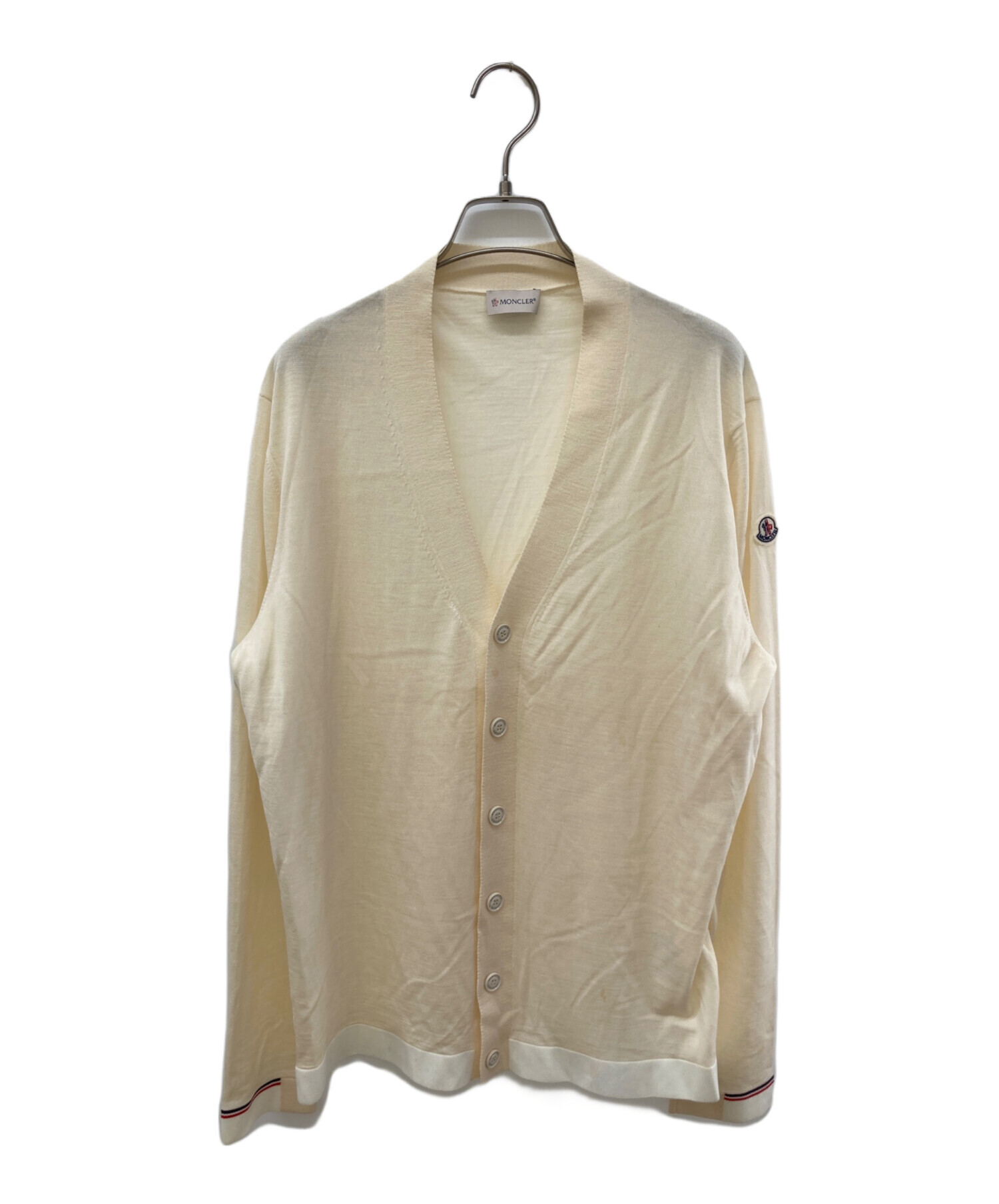 MONCLER マグリオーネトリコットンカーディガン 中古・古着通販】MONCLER (モンクレール) MAGLIA TRICOT CARDIGAN