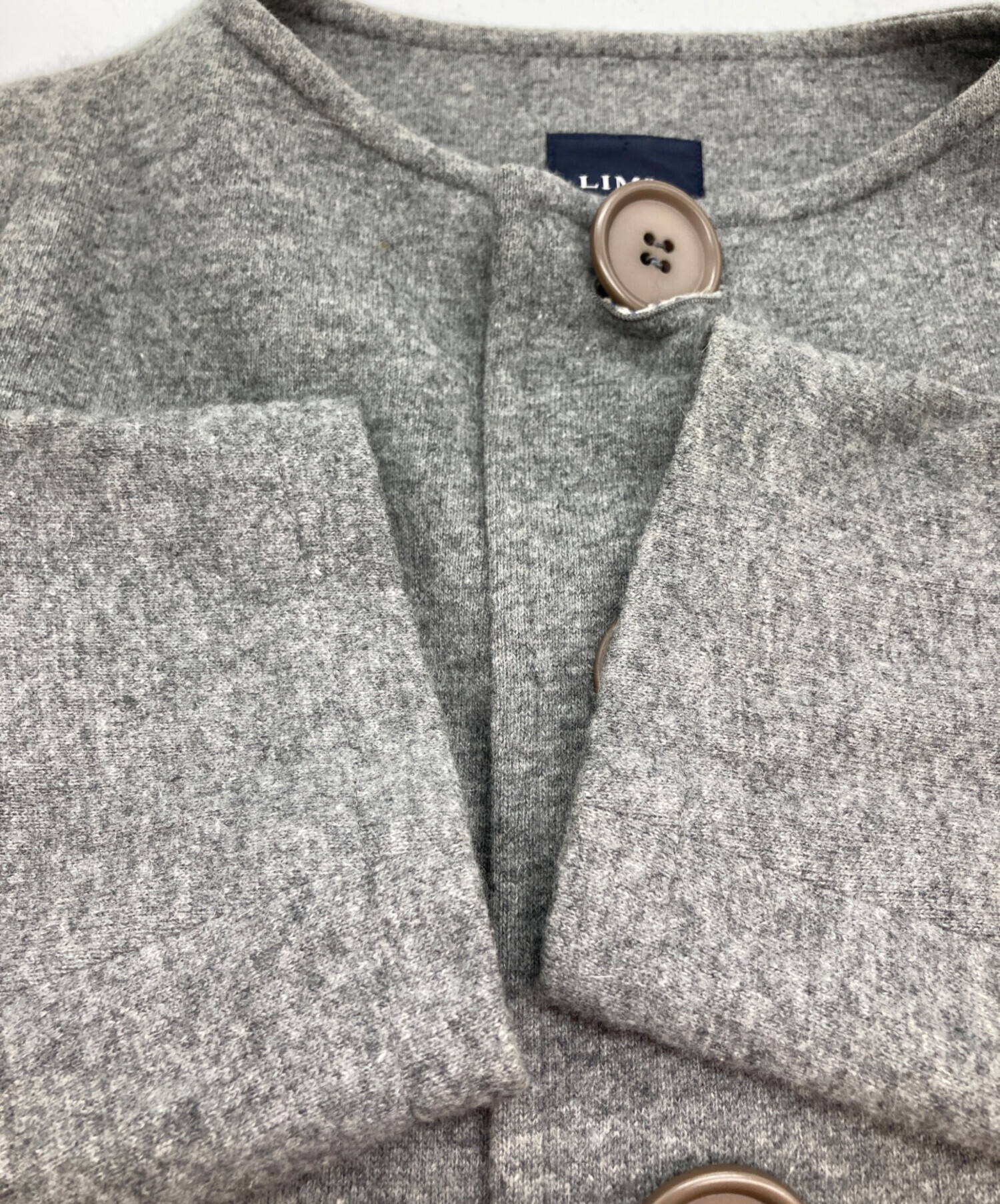 中古・古着通販】LIMI feu (リミフゥ) クロップドウールジャケット