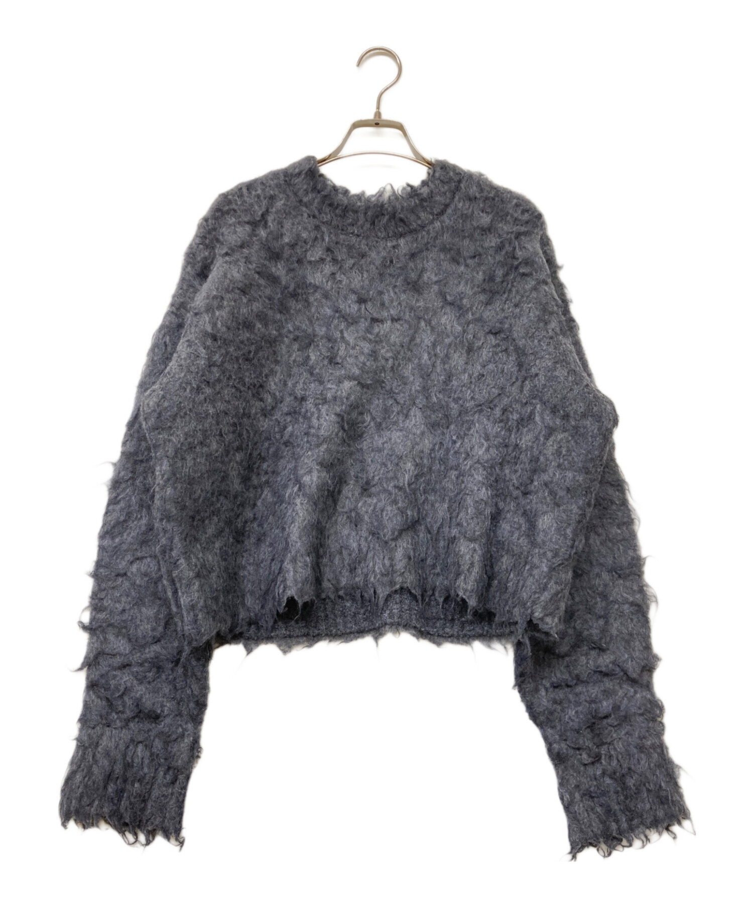 中古・古着通販】ASTRAET (アストラット) シャギー クルーネックニット