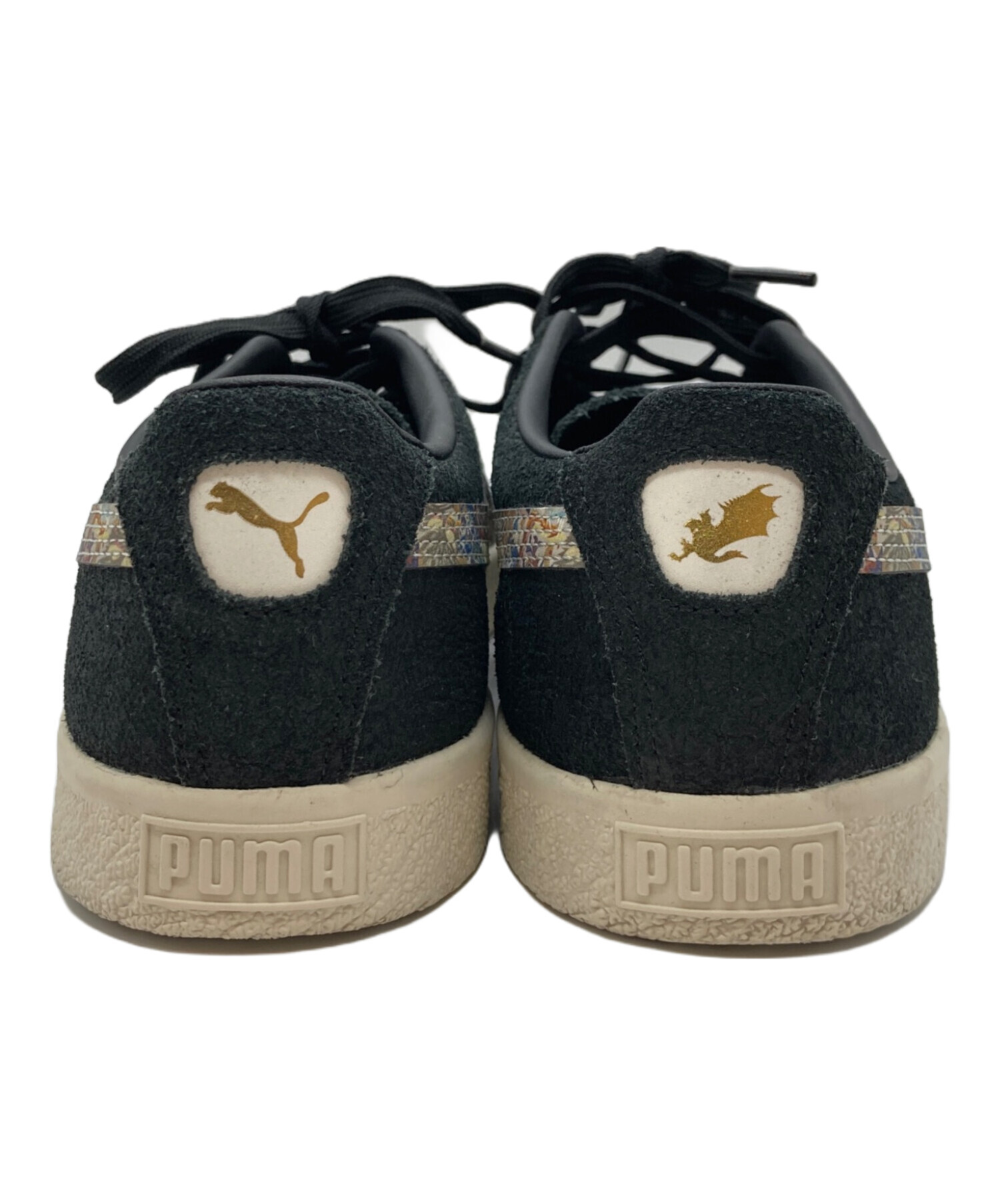 PUMA ×モンスターハンター スウェードヴィンテージRスニーカー26.5cm お得な割引クーポン発行中!!送料無料 プーマ パレルモ